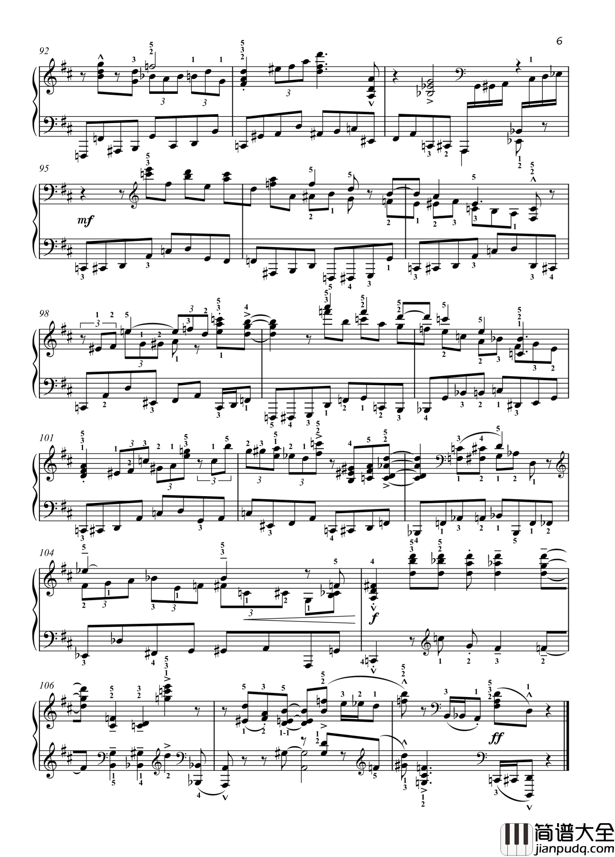 八首音乐会练习曲钢琴谱_Eight_Concert_?tudes_Op_40__No._5._Shuitka_爵士_尼古拉·凯帕斯汀_Nikolai_Kapustin