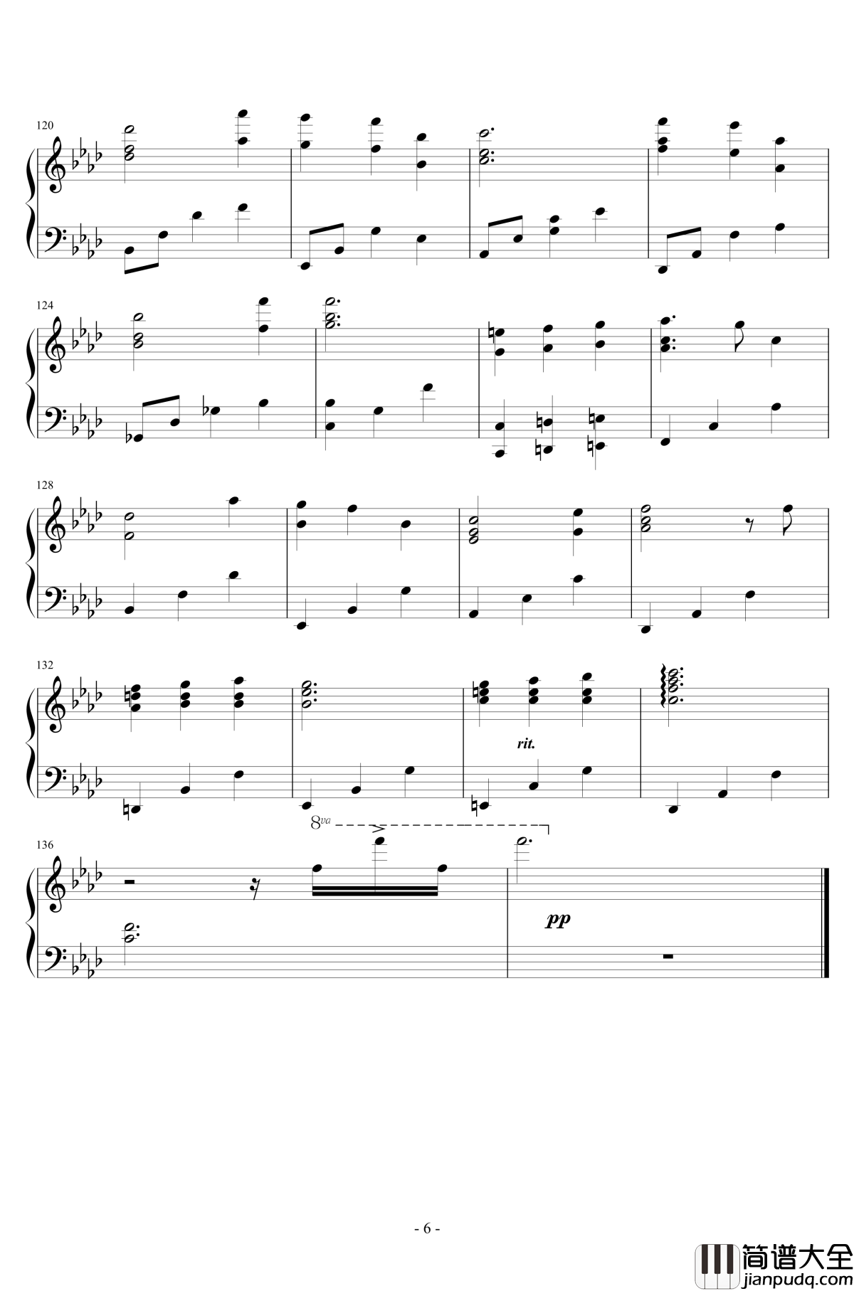 Ashes_of_Dreams钢琴谱_尼尔机械纪元