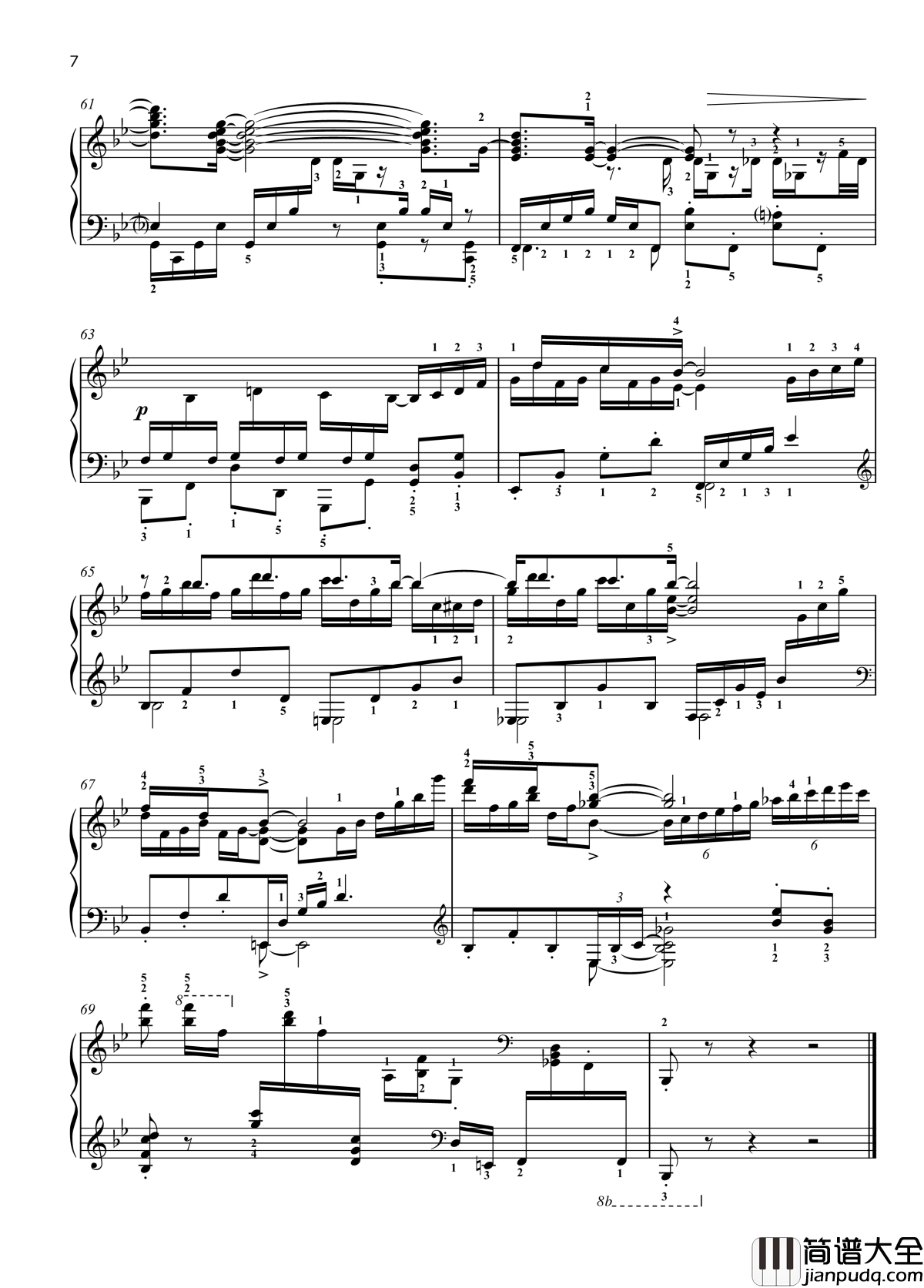 八首音乐会练习曲钢琴谱_Eight_Concert_?tudes_Op_40___No._6._Pastoral._Allegro_moderato_爵士_尼古拉·凯帕斯汀