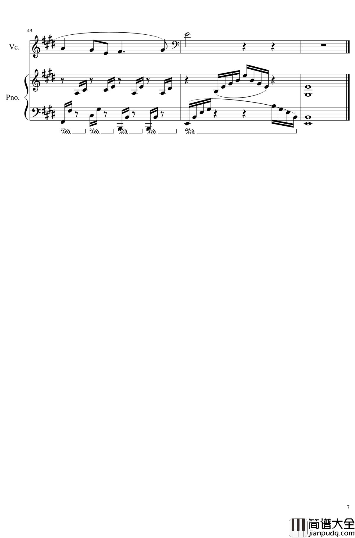 Summer_Capriccio,_Op.88钢琴谱_夏日随想曲_一个球