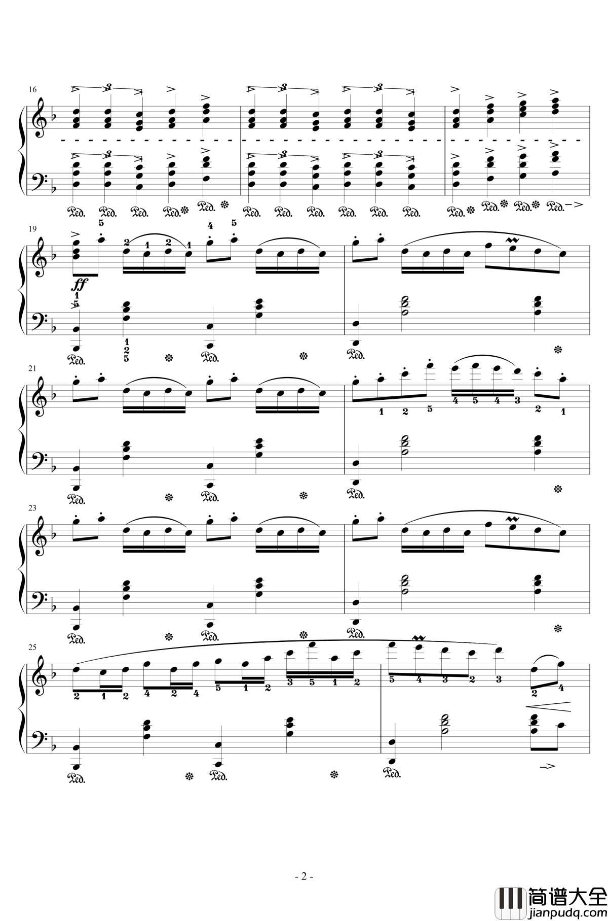 千本樱钢琴谱_交响乐版_初音未来