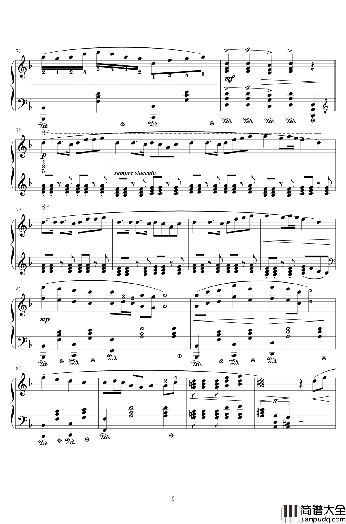 千本樱钢琴谱_交响乐版_初音未来