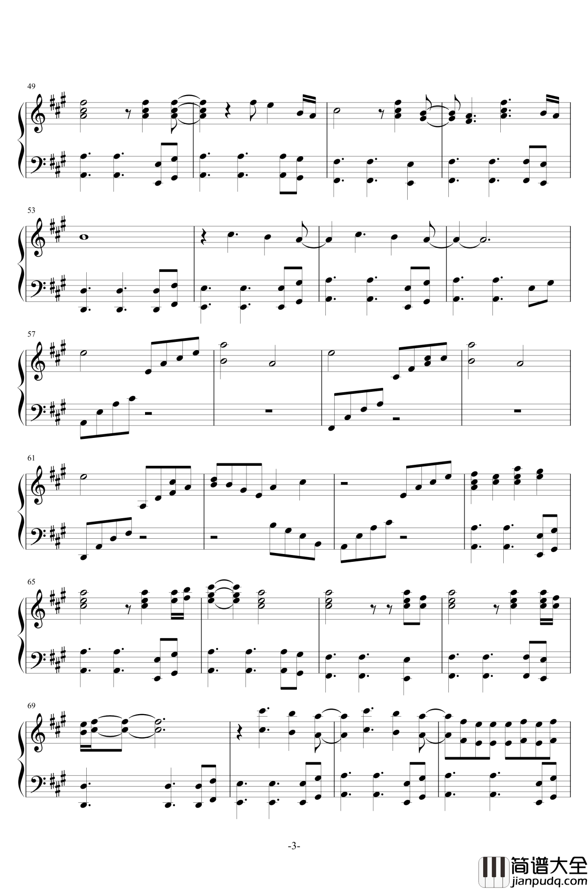 Stand_By_Me钢琴谱_FFXV_Florence