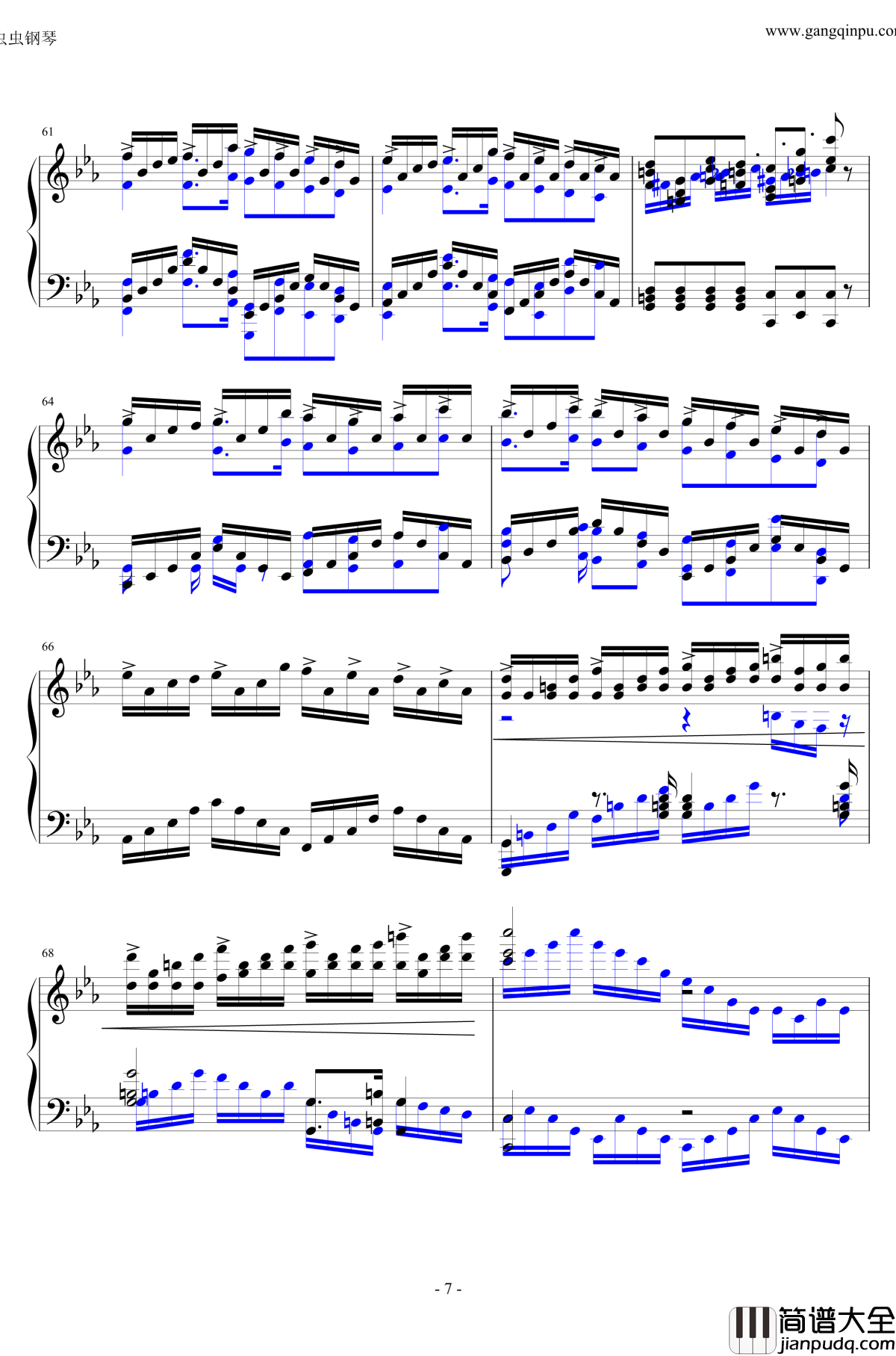 克罗地亚的黑乐谱钢琴谱_pltp20176211137