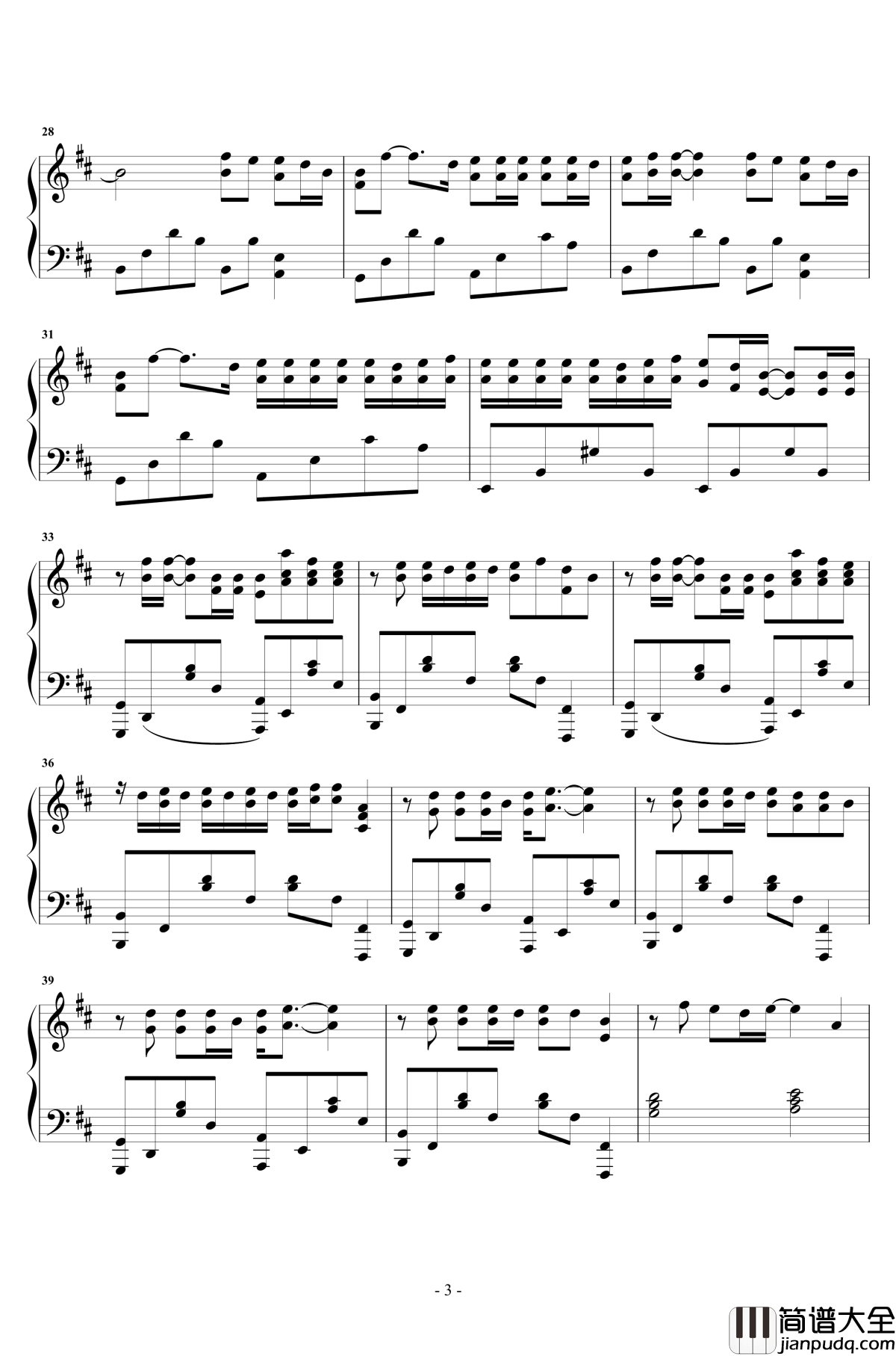 That_girl钢琴谱_Olly_Murs