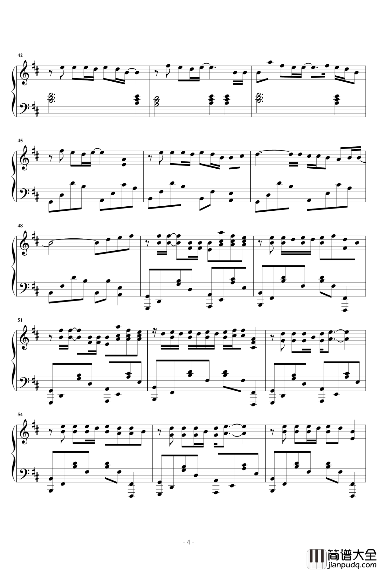 That_girl钢琴谱_Olly_Murs