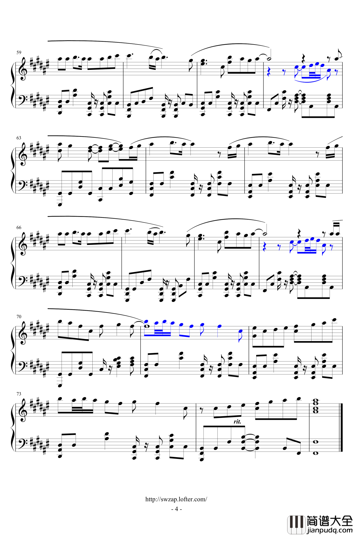 Birthday_Wedding钢琴谱_柏木由纪