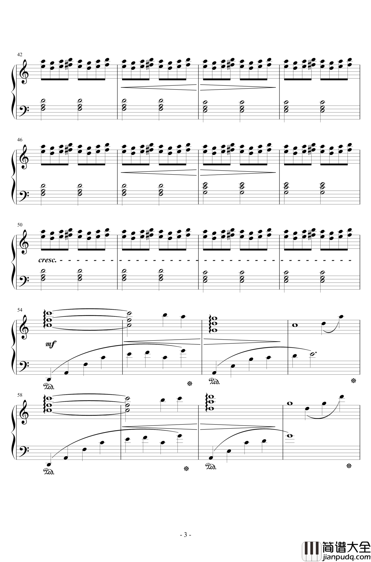 新水晶神话钢琴谱_浜涡正志_最终幻想13