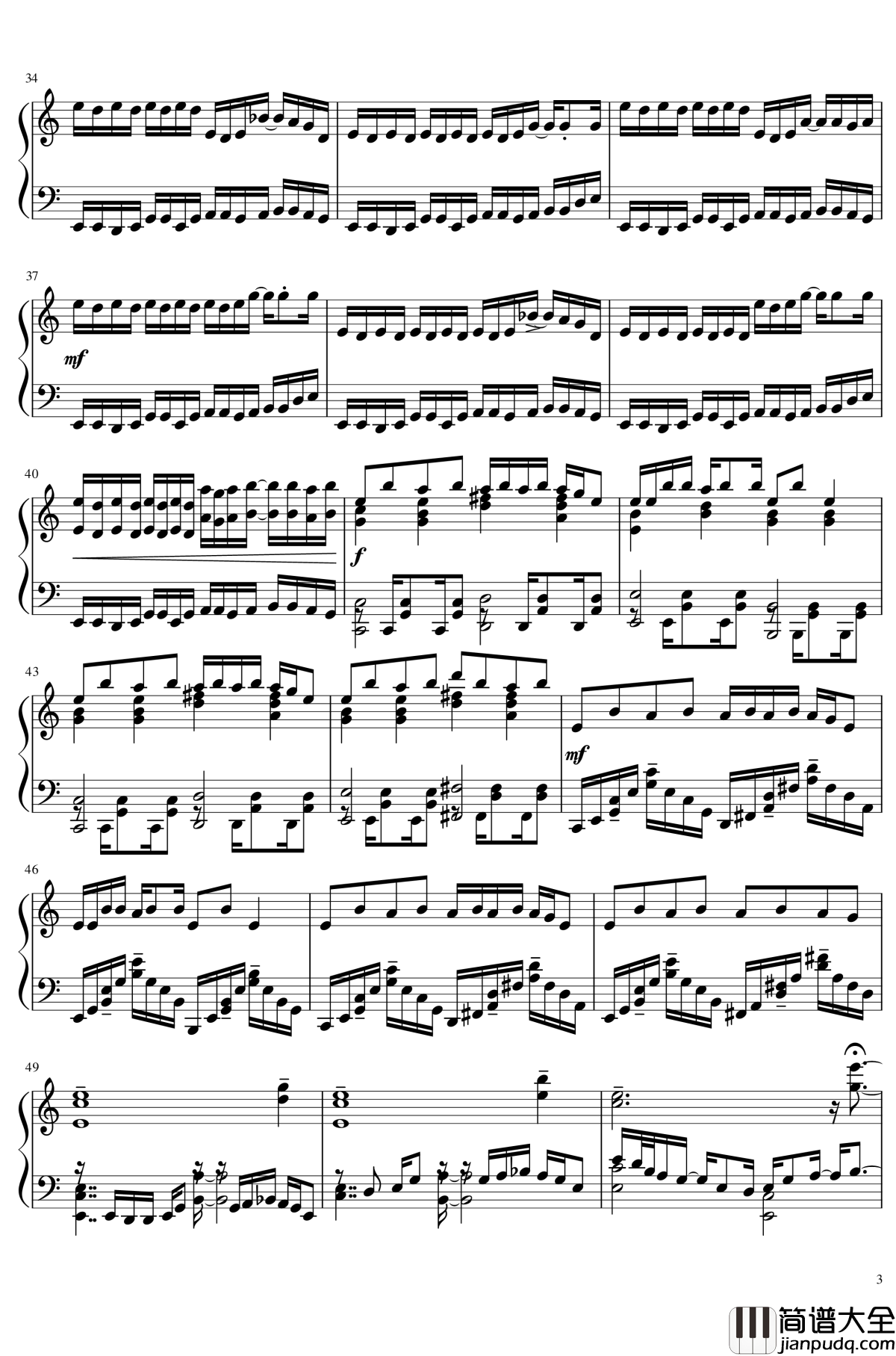 poker_face钢琴谱_ポーカーフェイス_GUMI