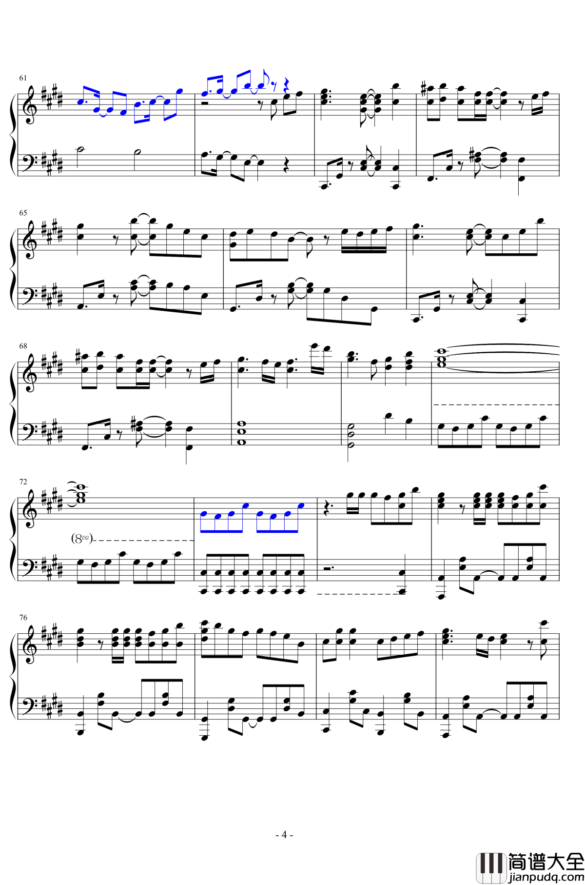 ひらひら_ひらら钢琴谱_ClariS