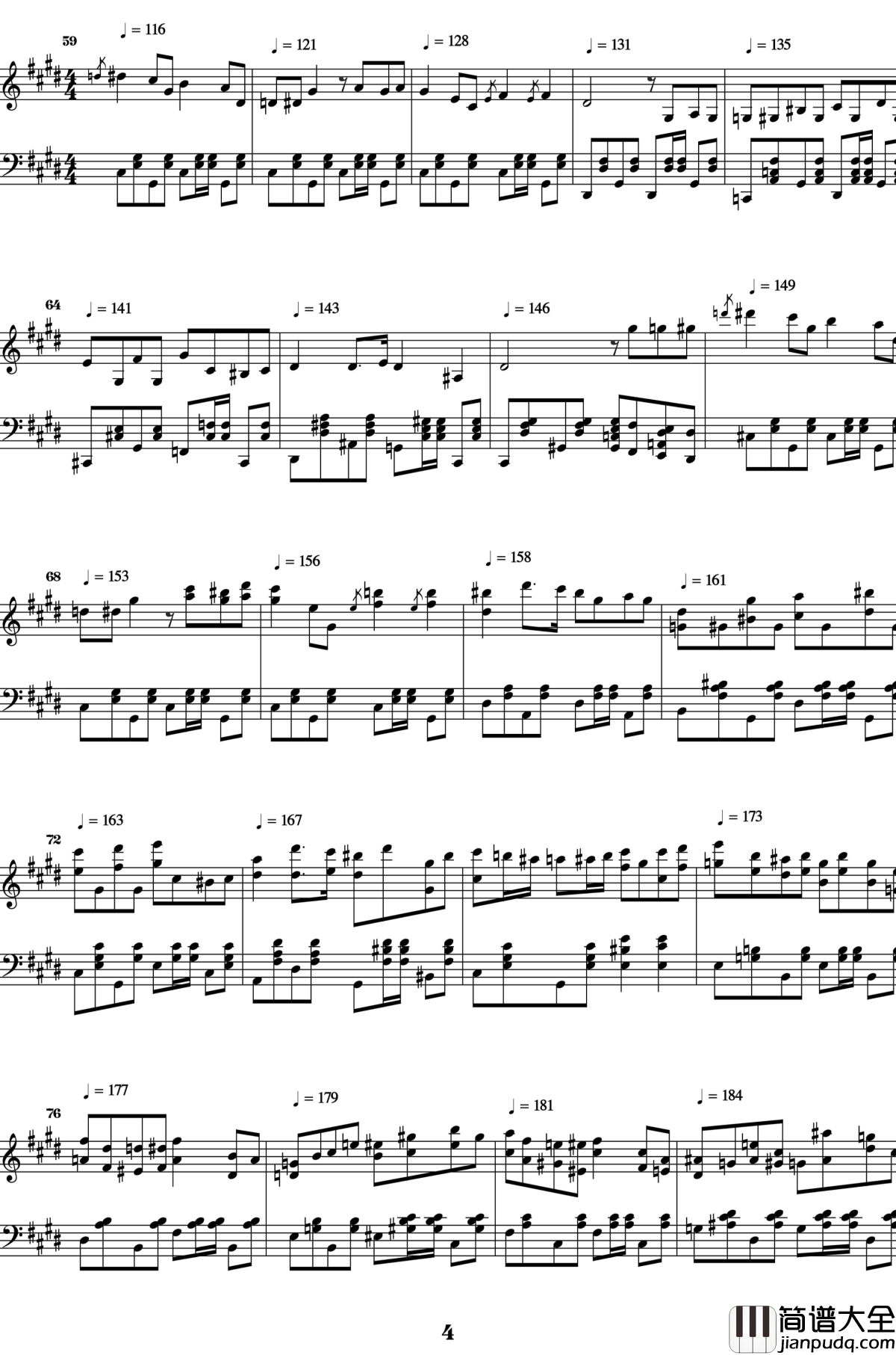 run_lads_run钢琴谱_独奏版_Deemo