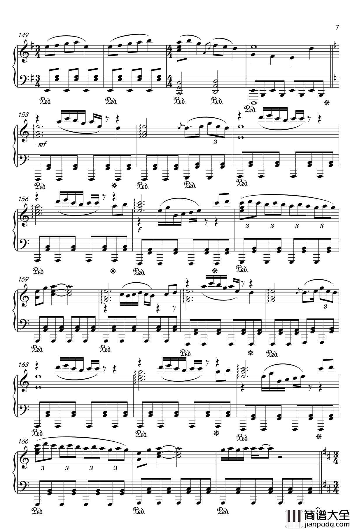 大神神话传钢琴谱_幻想游戏_东方神灵庙_触手猴