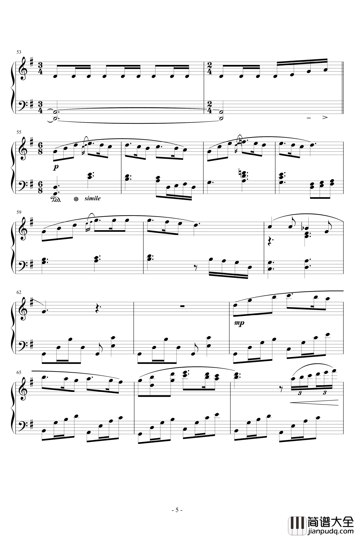 海の見える街钢琴谱_李小熊改编_広橋真紀子