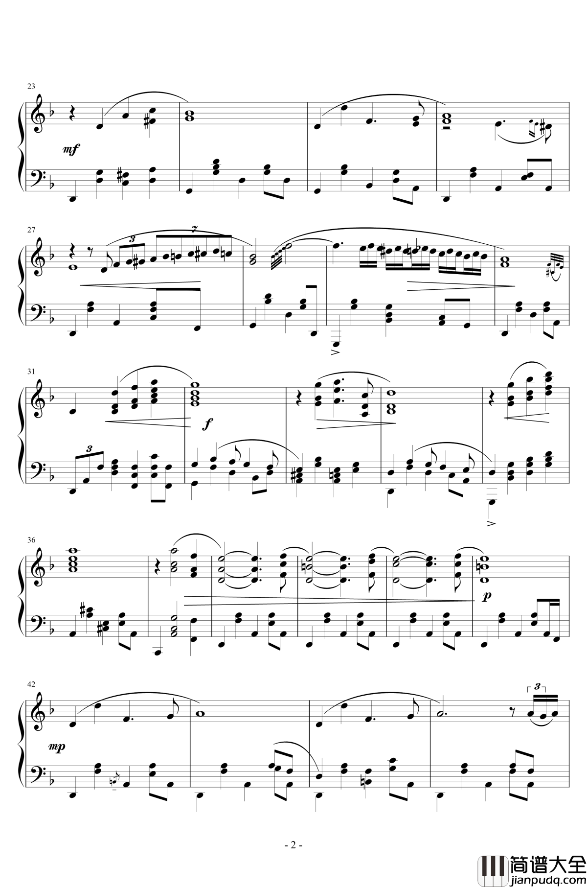 綠洲狂想曲钢琴谱_王者之喆