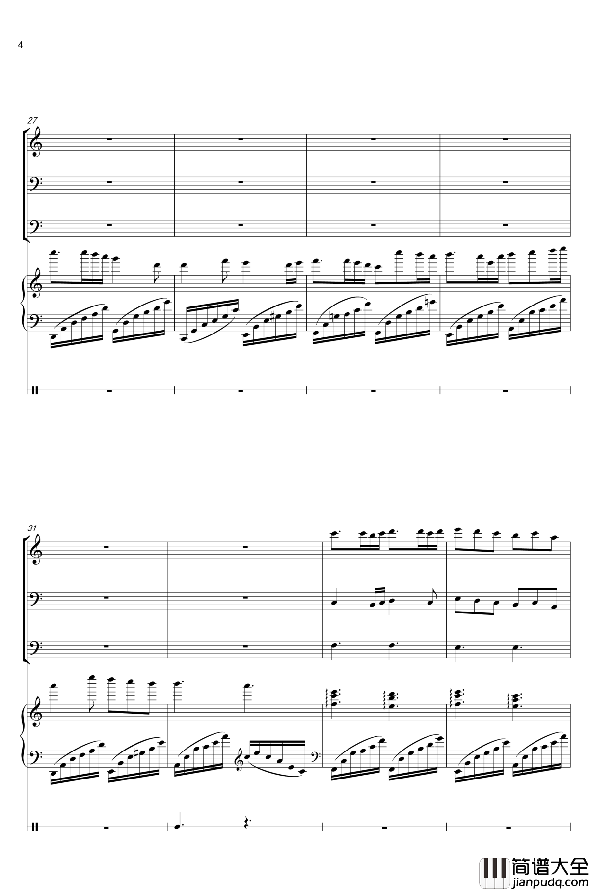 January钢琴谱_1037854971