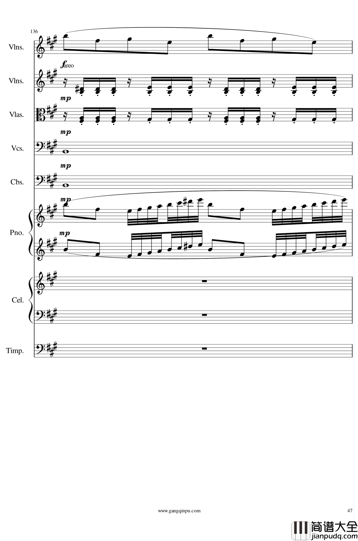 光高校庆序曲Op.44钢琴谱_一个球