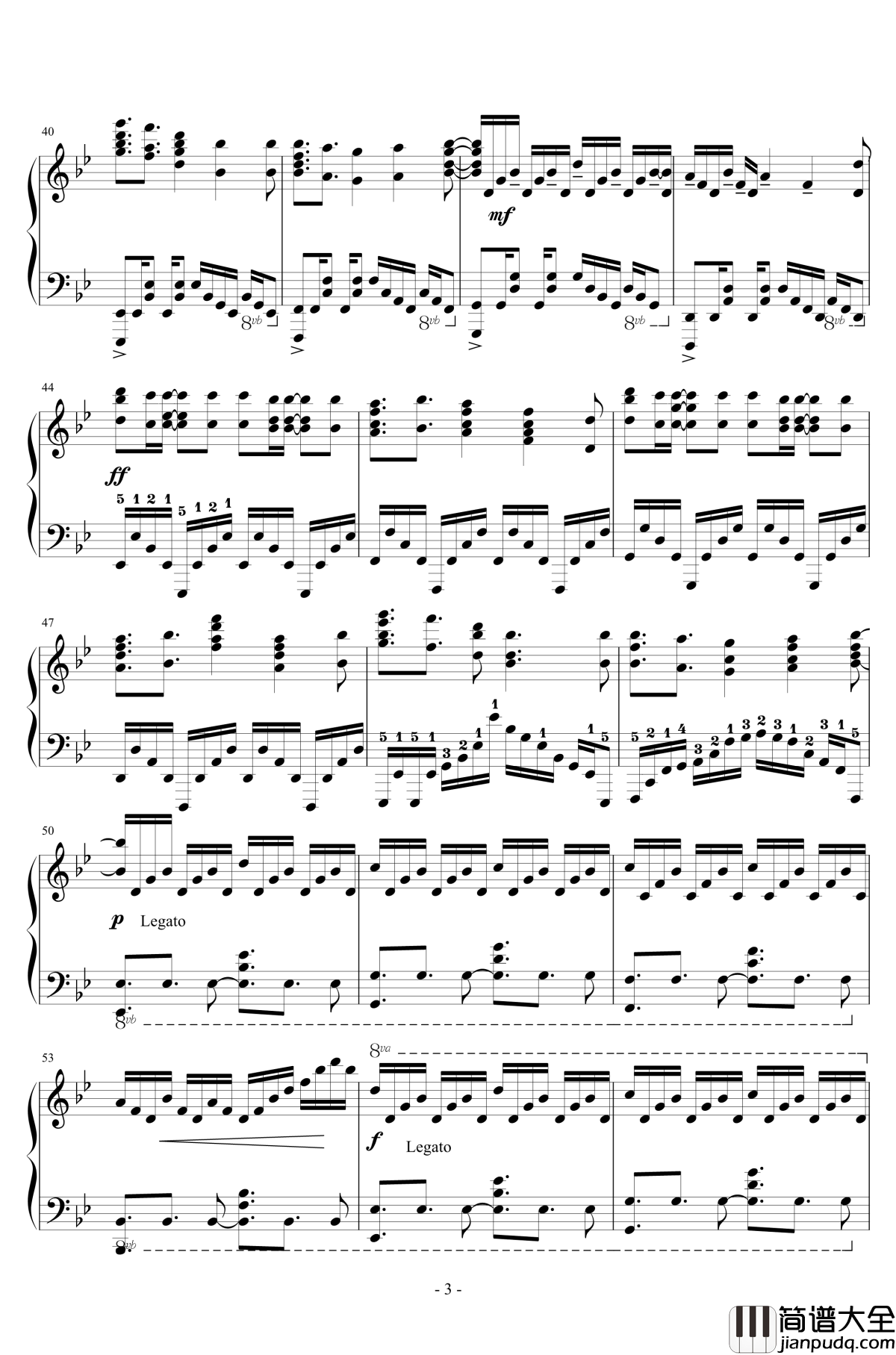 东京食尸鬼OP钢琴谱_Unravel