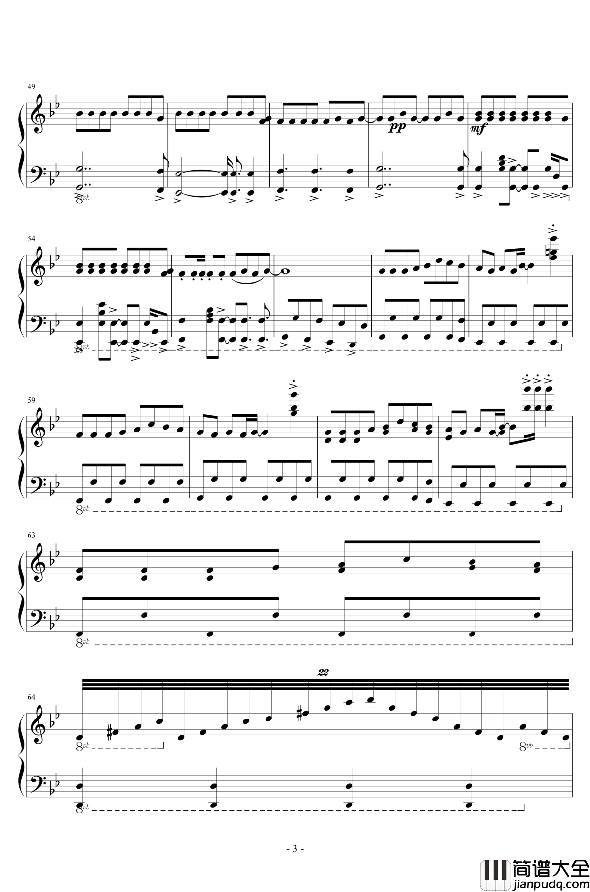 小苹果钢琴谱_筷子兄弟