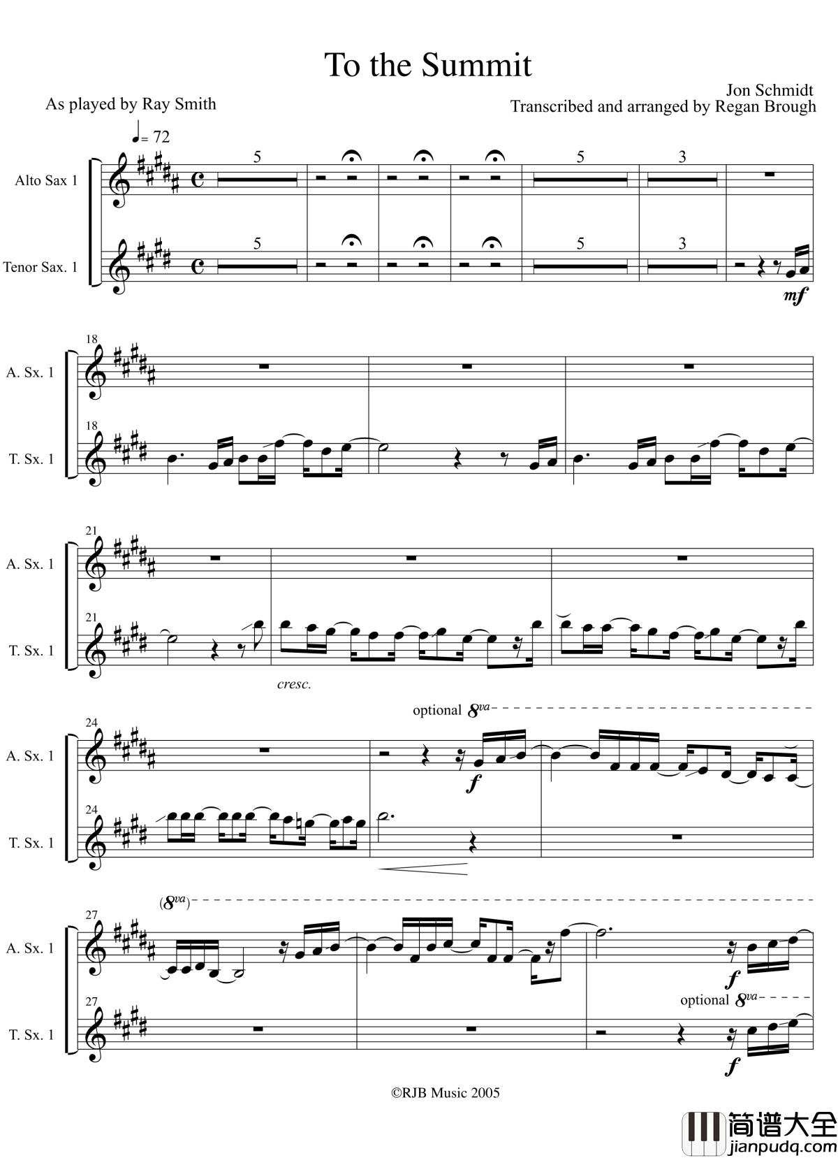 To_the_Summit钢琴谱_Jon_Schmidt