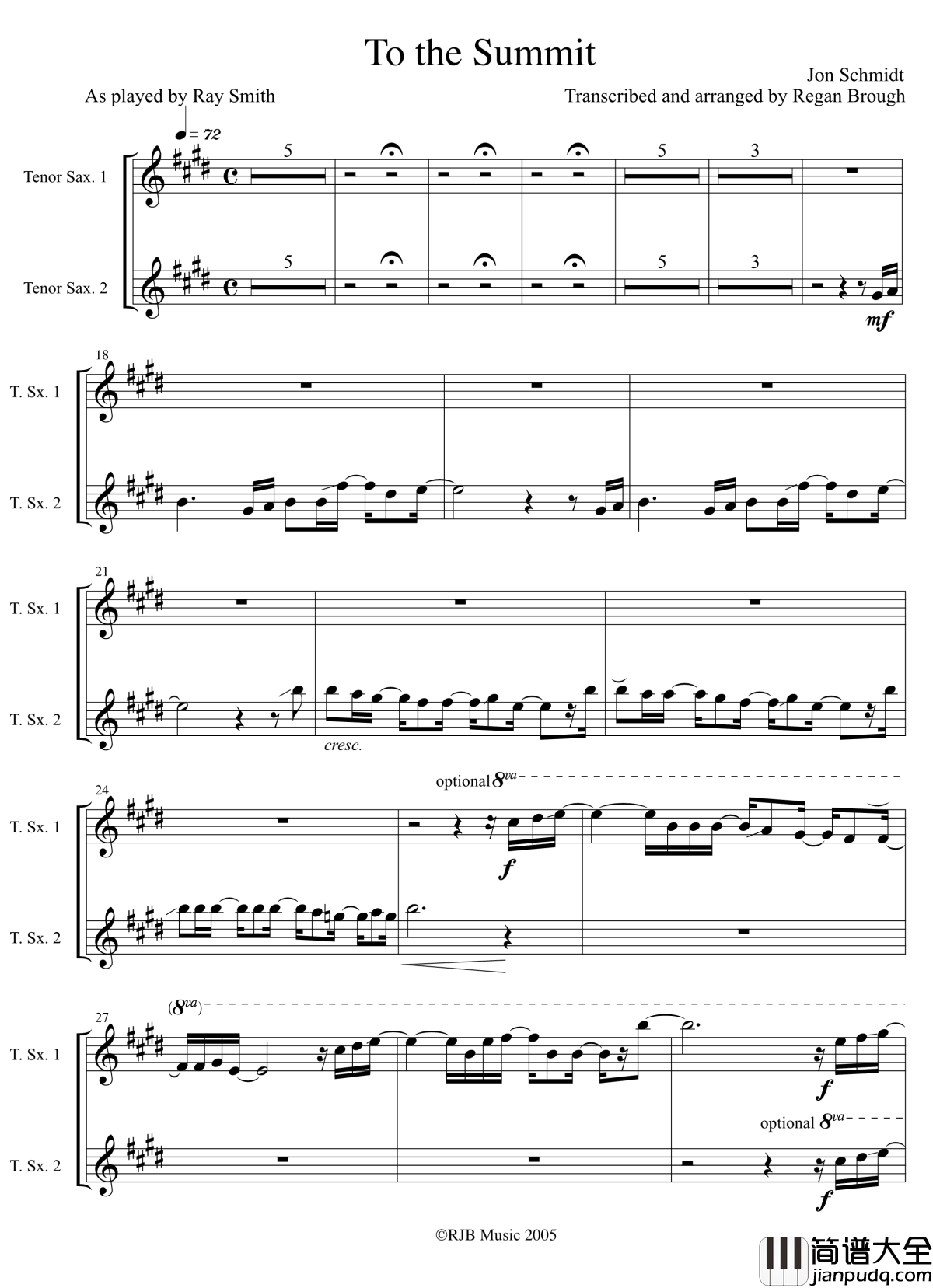 To_the_Summit钢琴谱_Jon_Schmidt