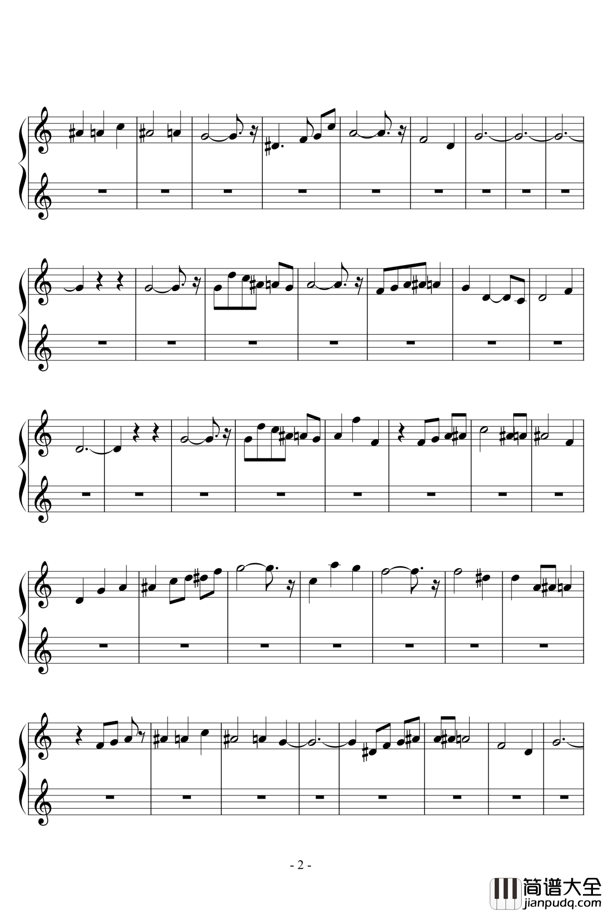 clattanoia钢琴谱_骨傲天