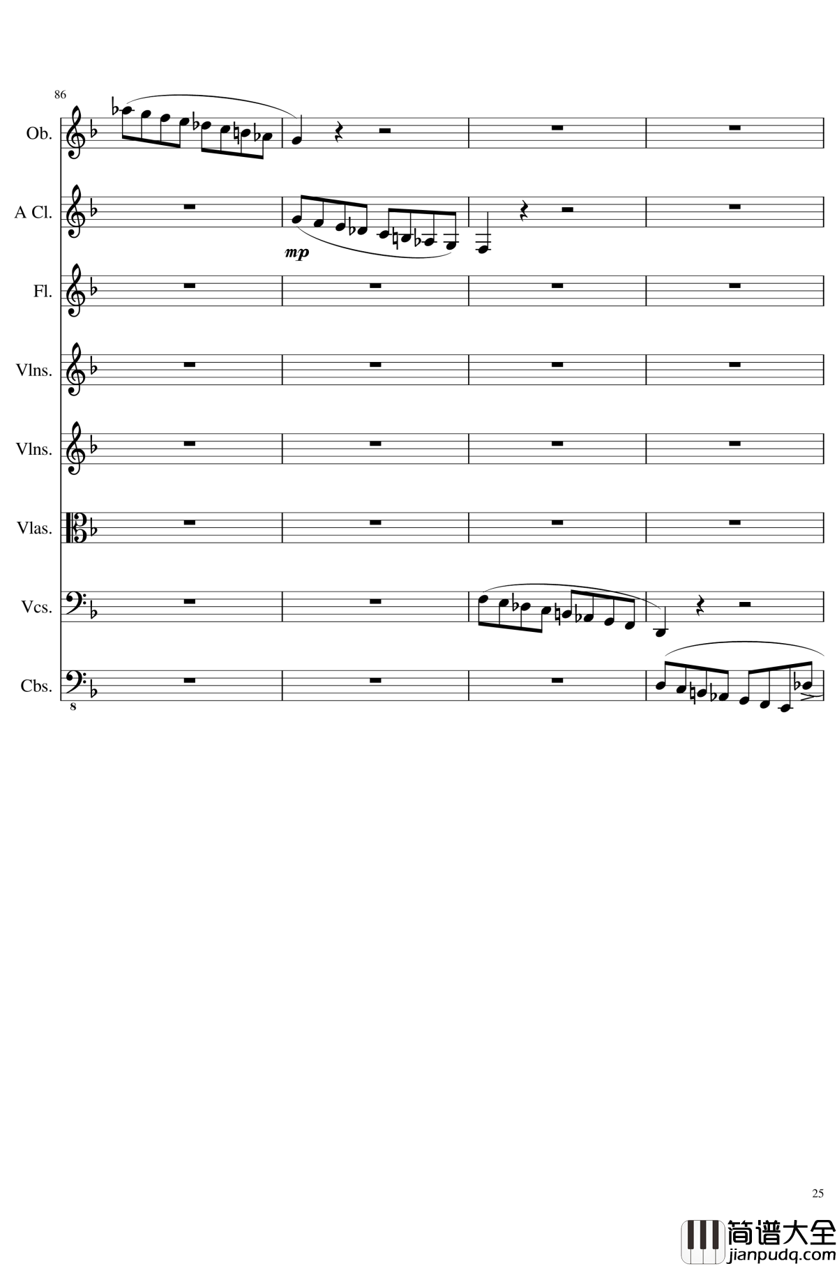 Sonata_for_strings,Oboes,Clinests_and_flutes,_Op.84钢琴谱_一个球