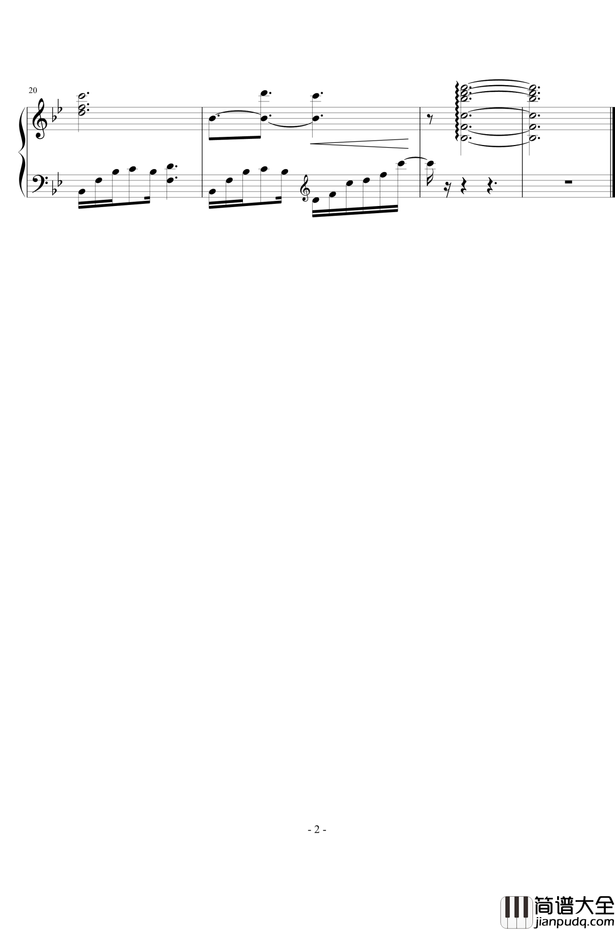 小春日和钢琴谱_虫师