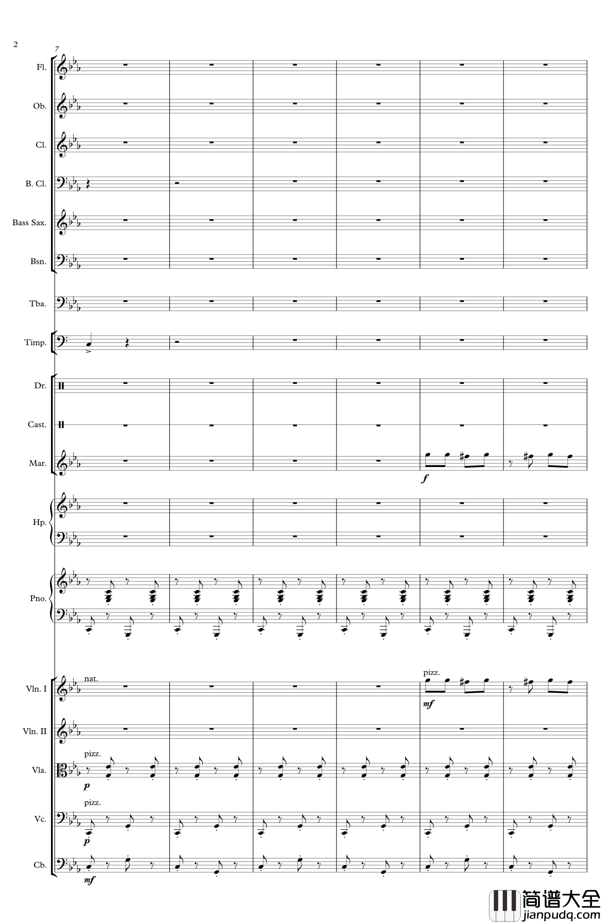 西虹市首富钢琴谱