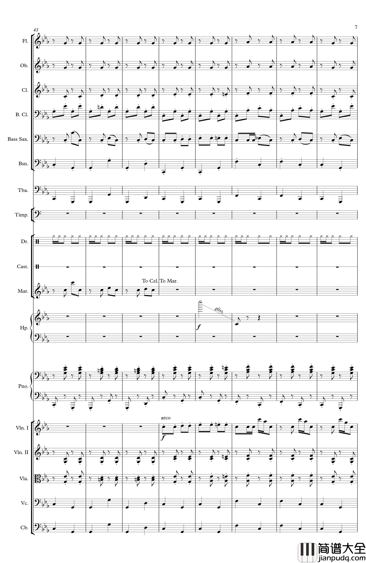 西虹市首富钢琴谱