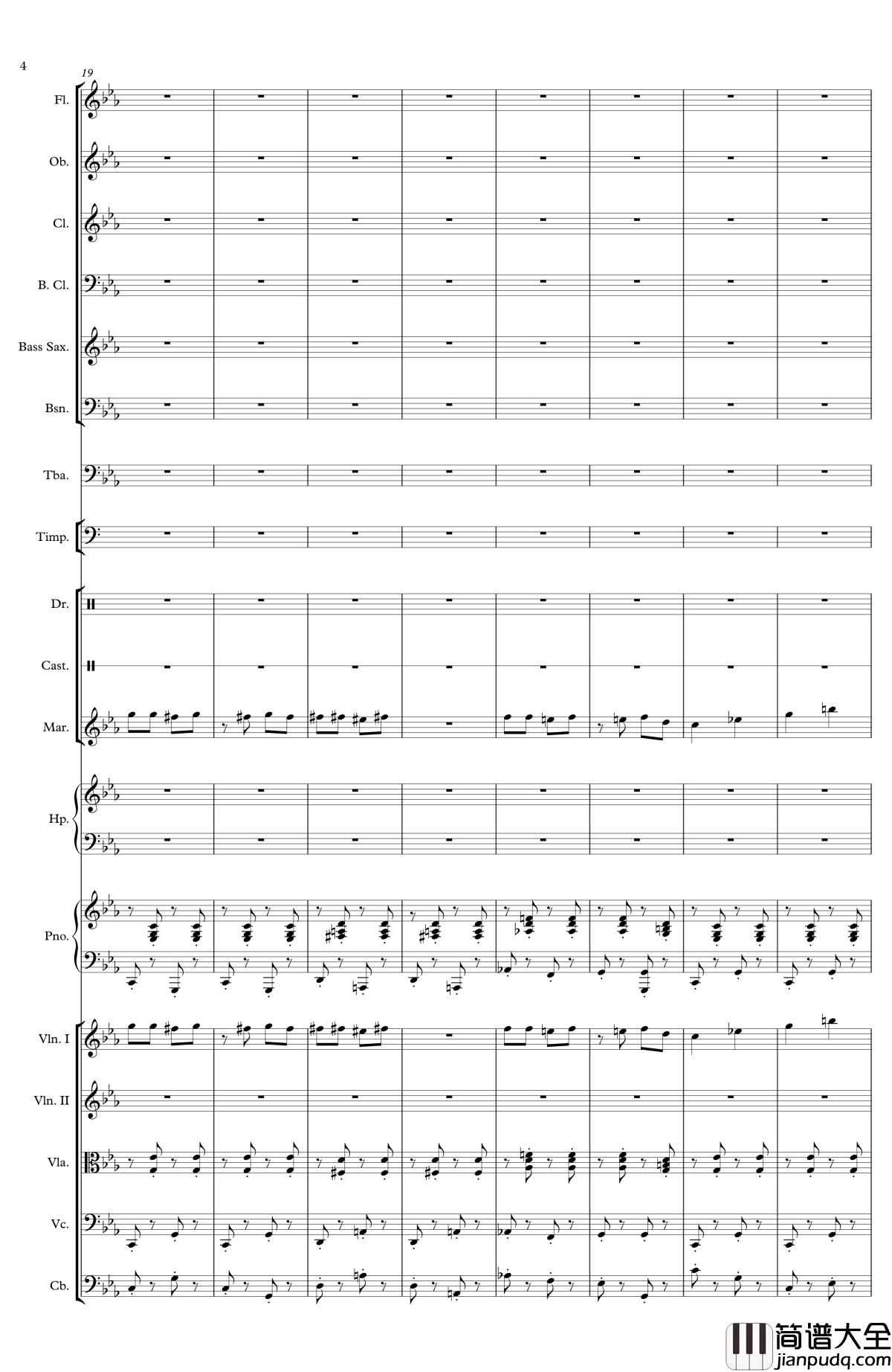 西虹市首富钢琴谱