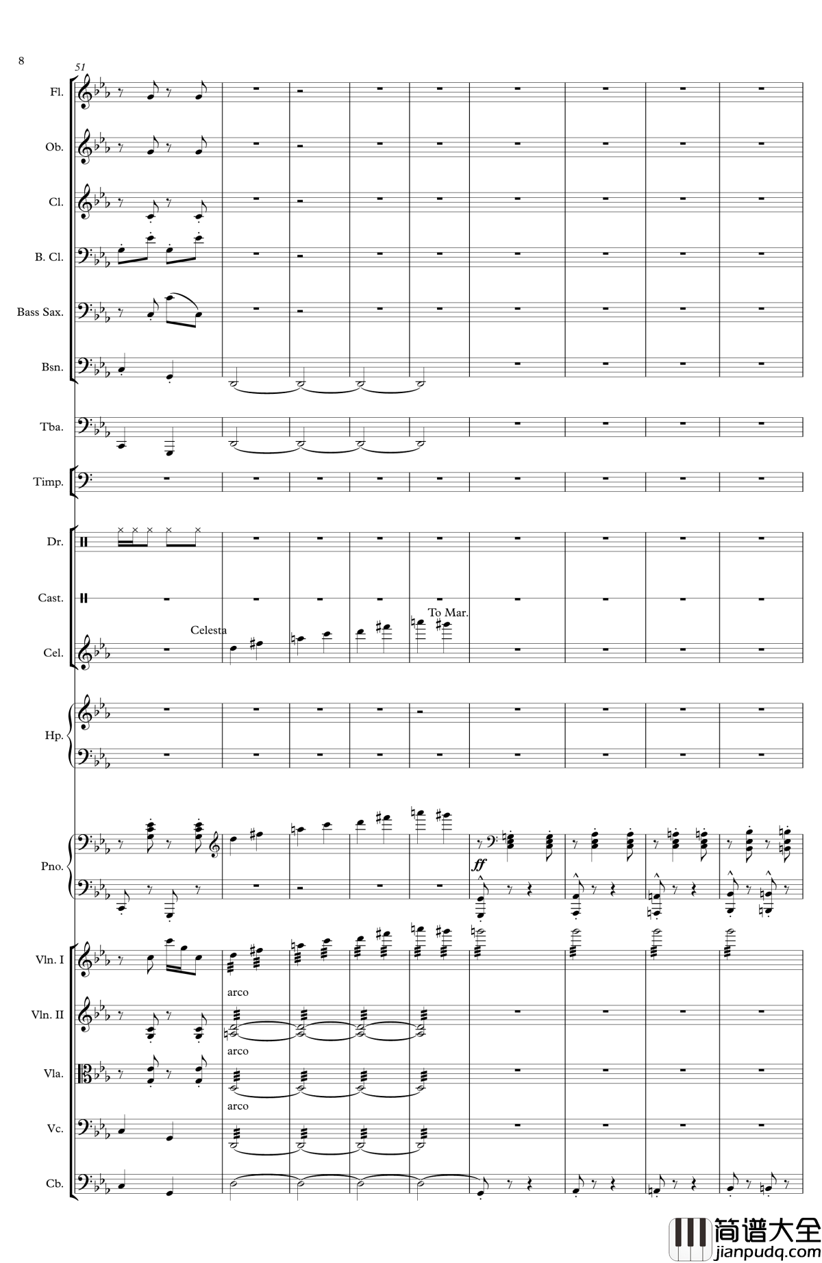 西虹市首富钢琴谱