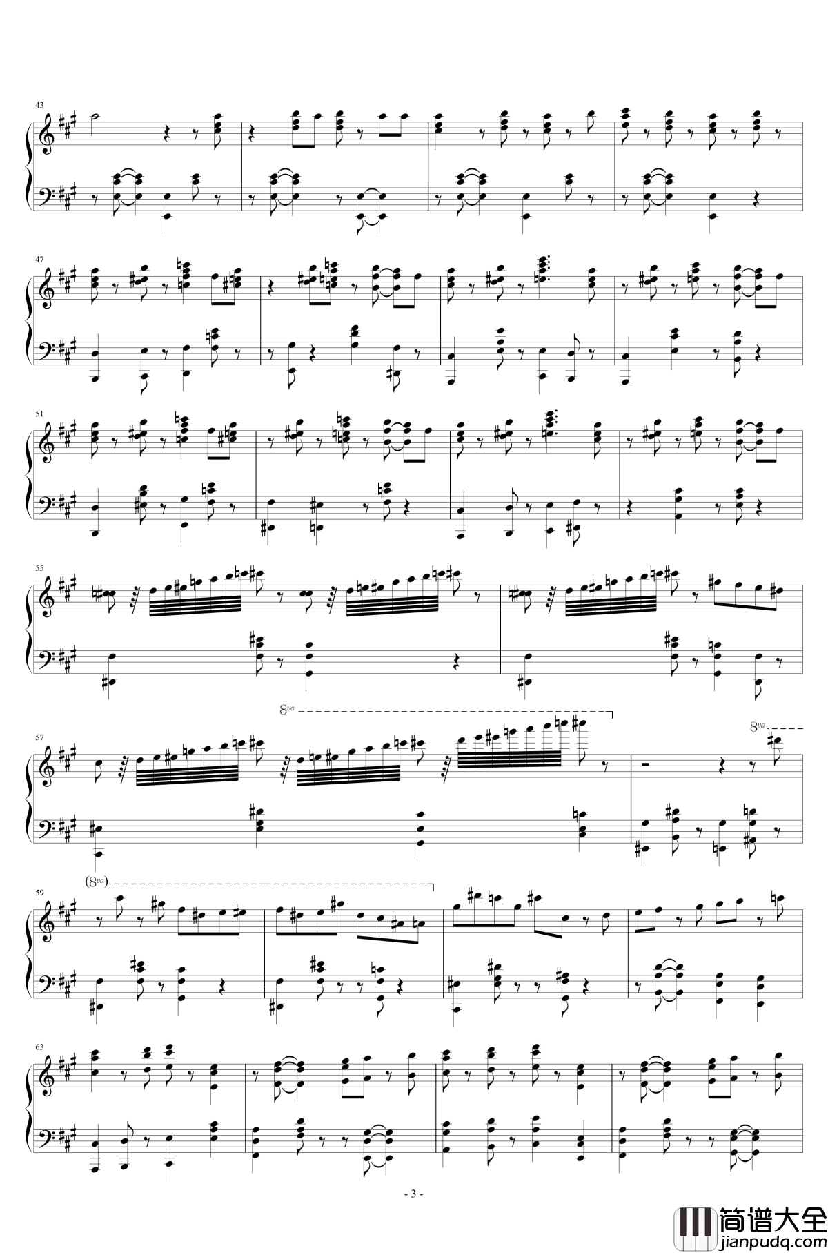 Tea_for_Two钢琴谱_Nat_King_Cole