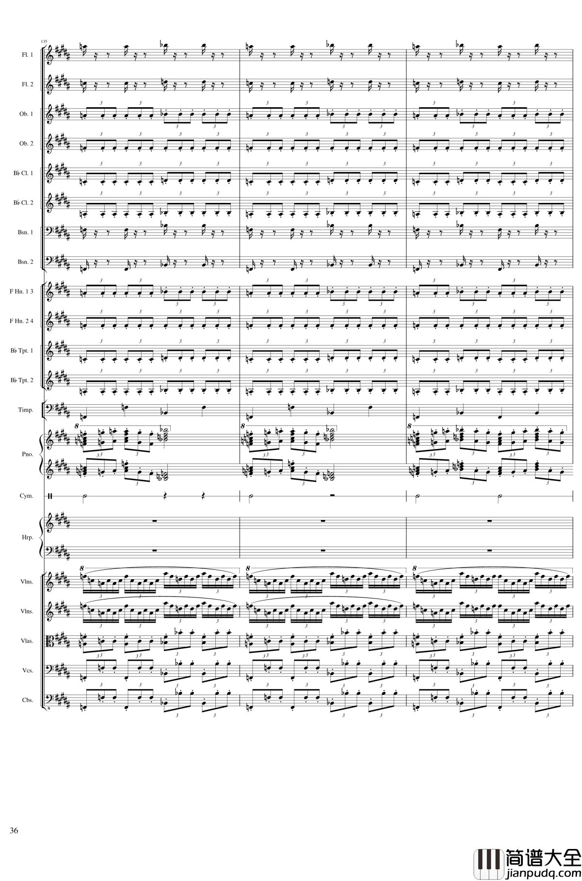 Symphonic_Poem_No.3,_Op.91_Part_3钢琴谱_一个球