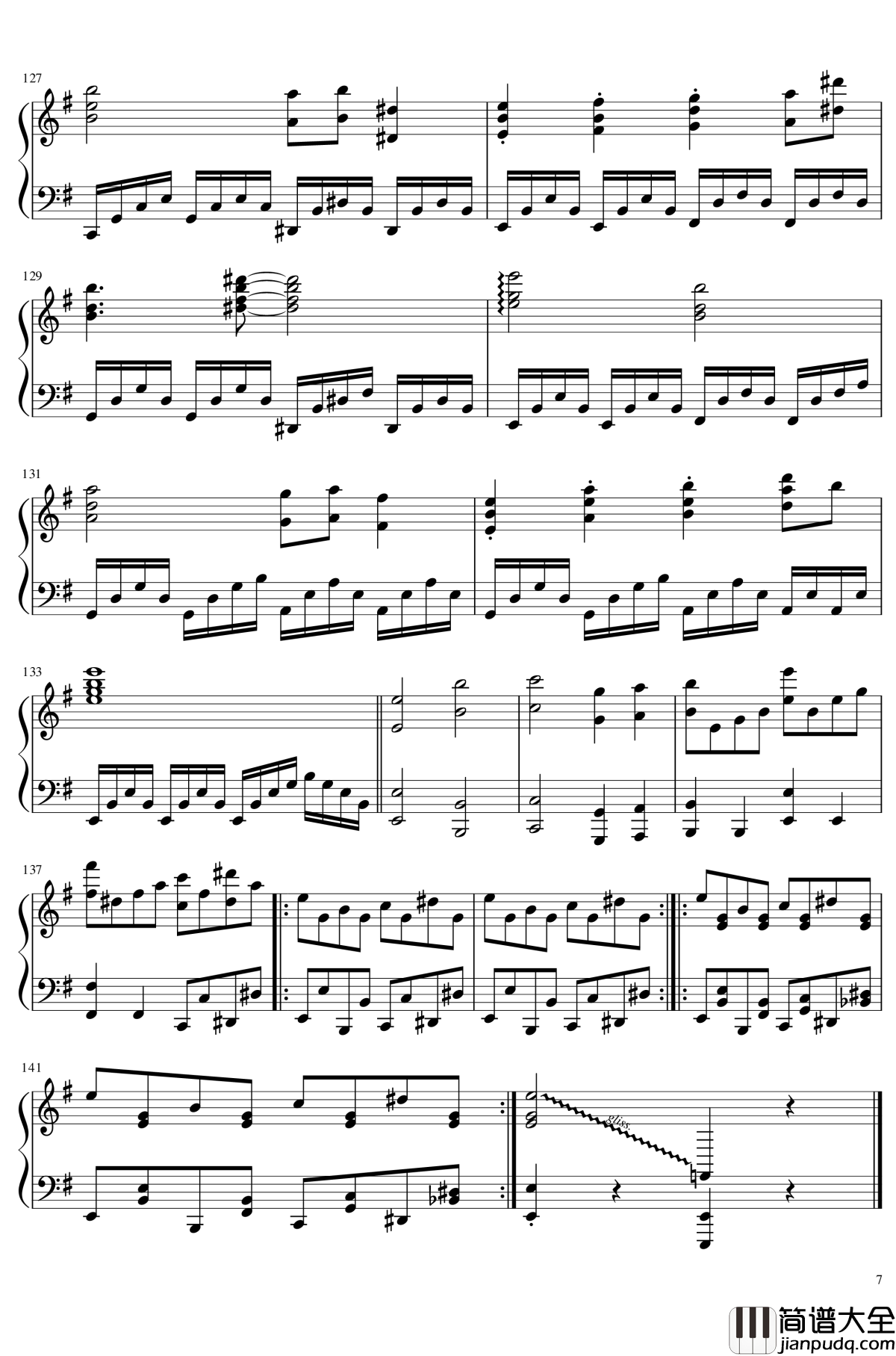 Pandemonic_Planet钢琴谱_东方绀珠传_东方project