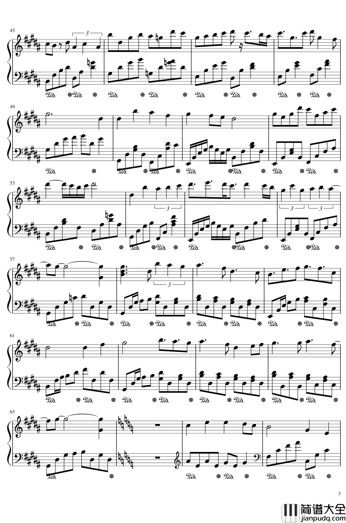 季节的女王钢琴谱_The_Queen_of_Season_Danbi