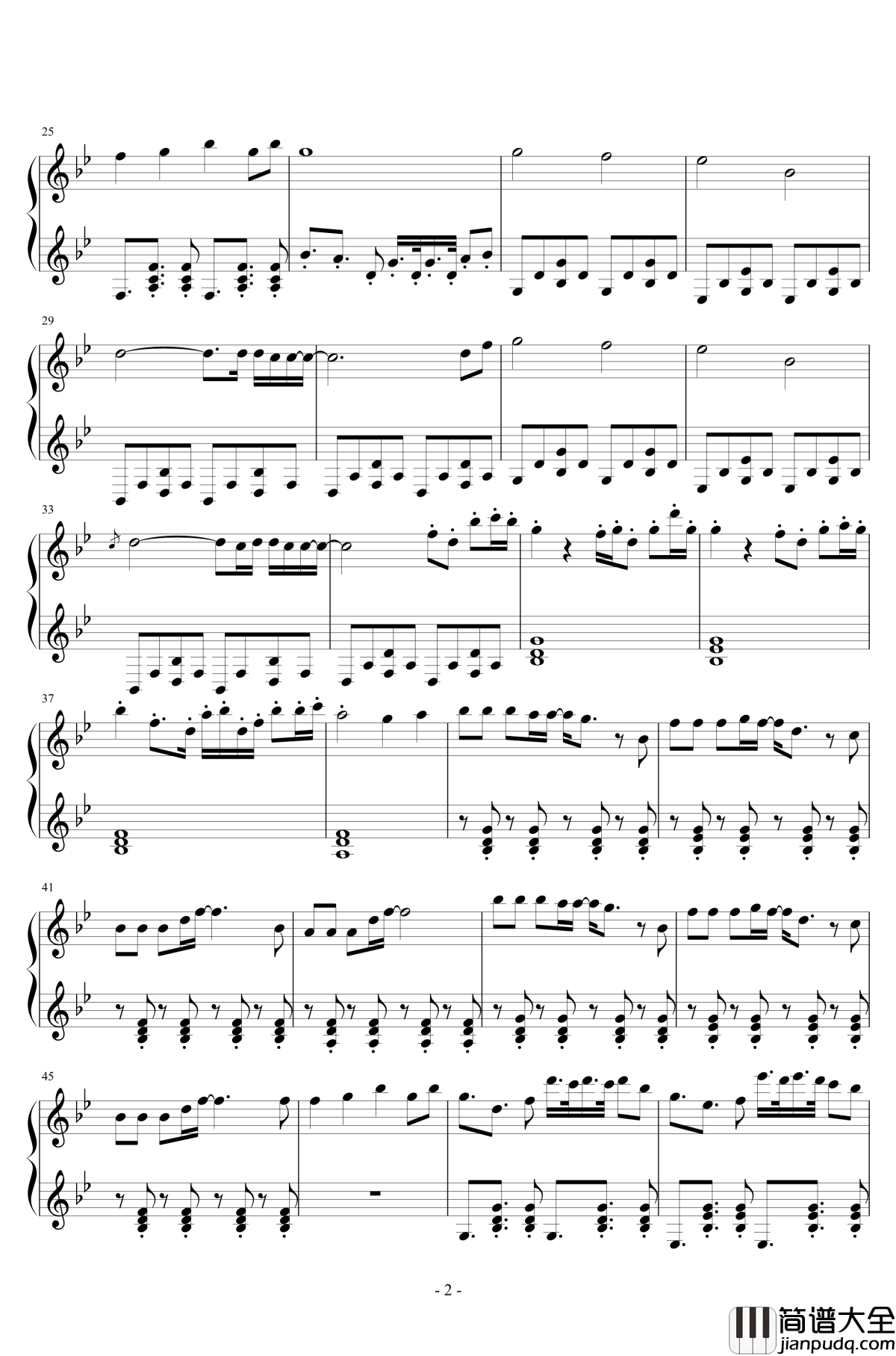 Alone钢琴谱_Alan_Walker