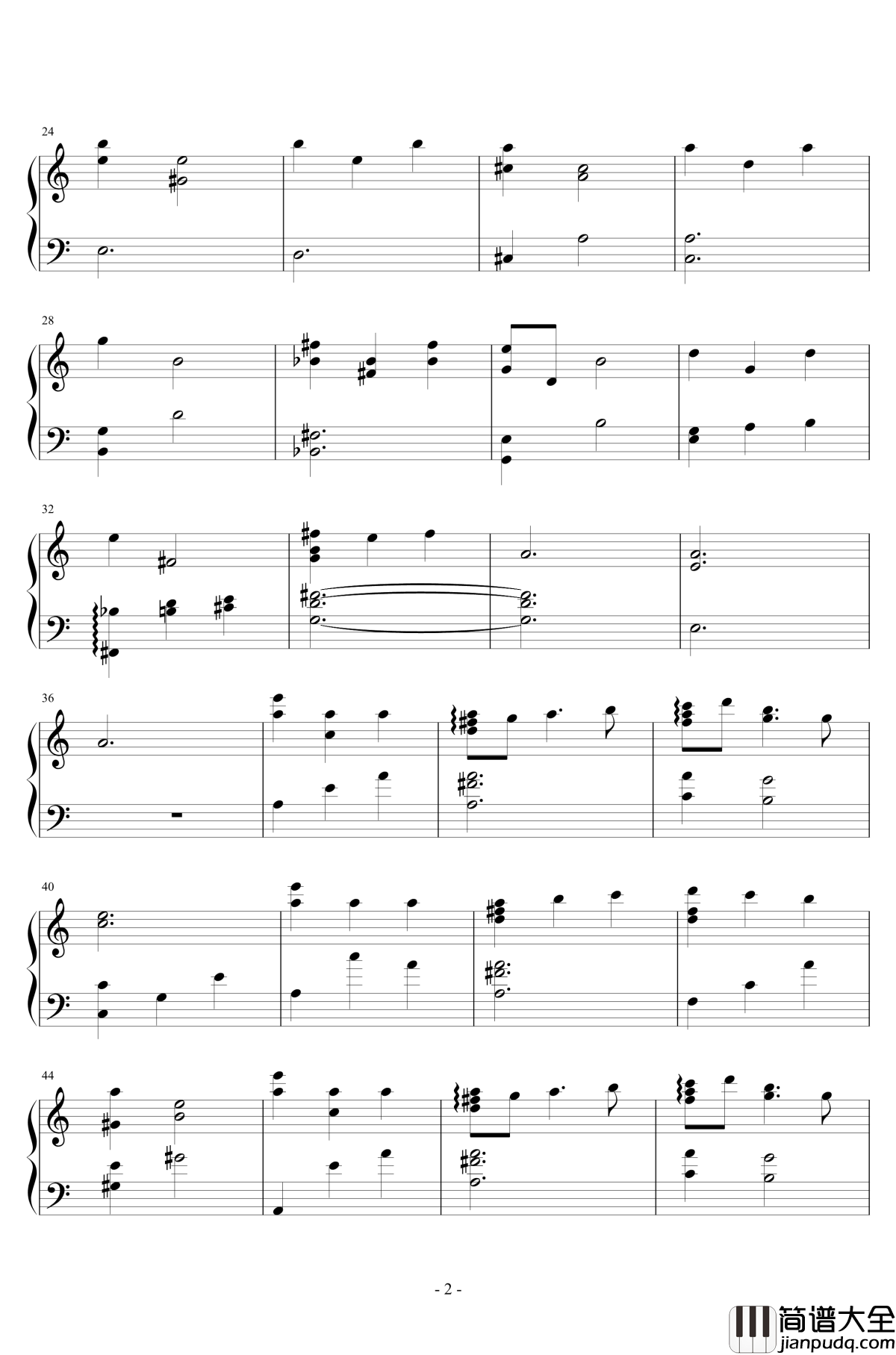 依代钢琴谱_依代