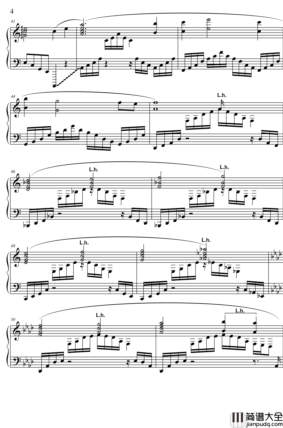 英雄联盟主题曲钢琴谱_League_of_Legends_Piona_Paraphrase