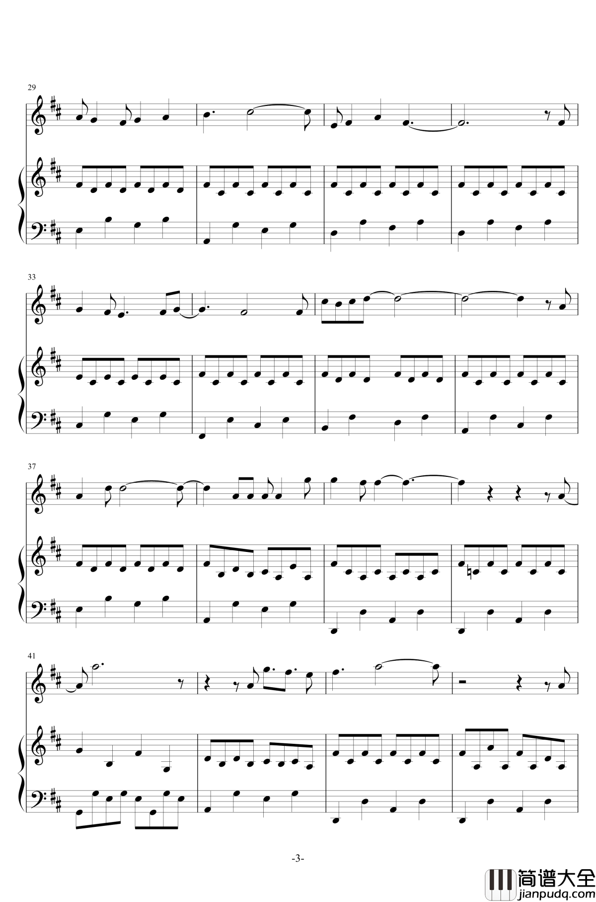 第36个故事钢琴谱_伴奏谱_雷光夏