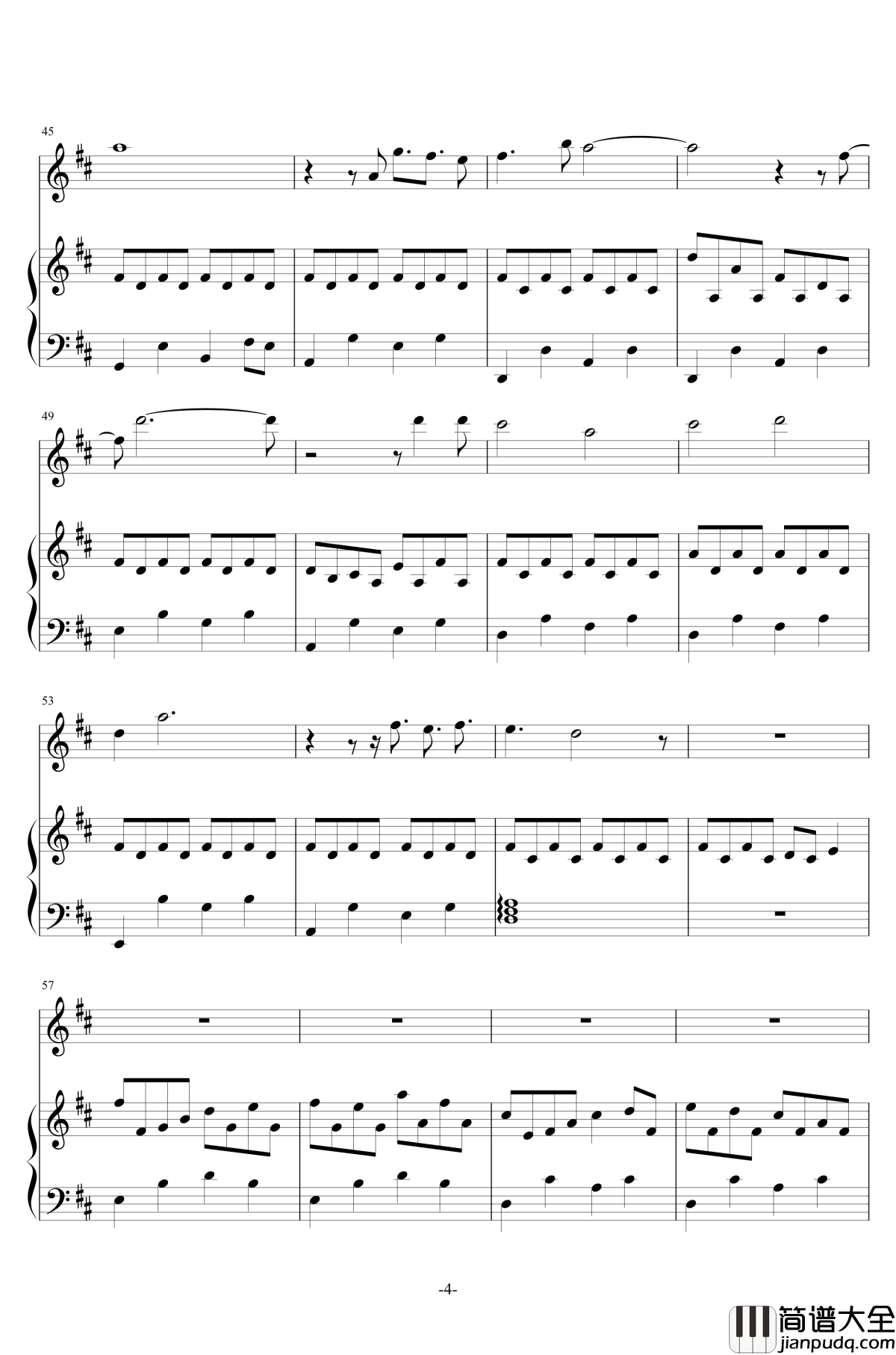 第36个故事钢琴谱_伴奏谱_雷光夏