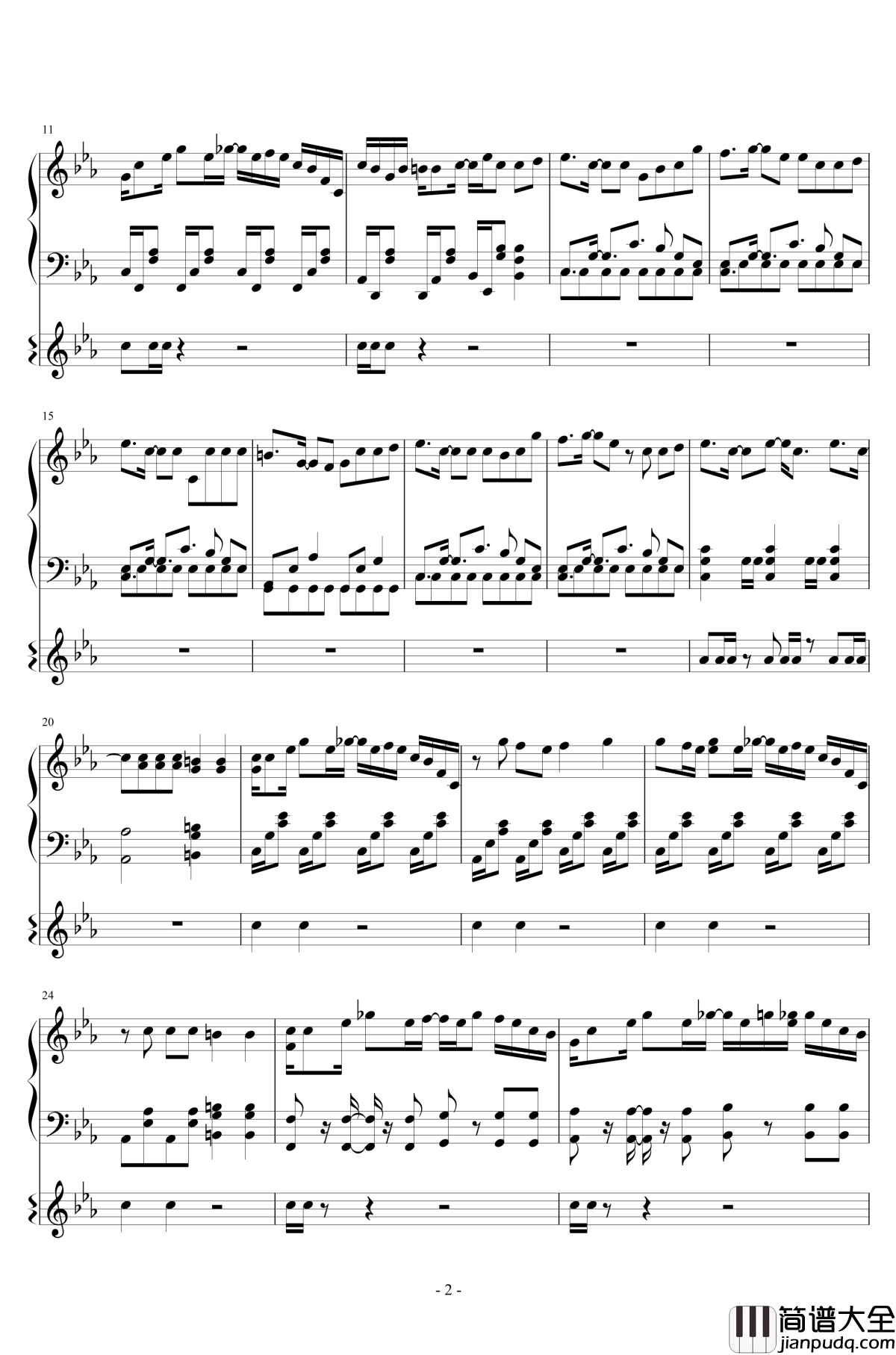 狂乱Hey_Kids钢琴谱_野良神ARAGOTO_野良神OP