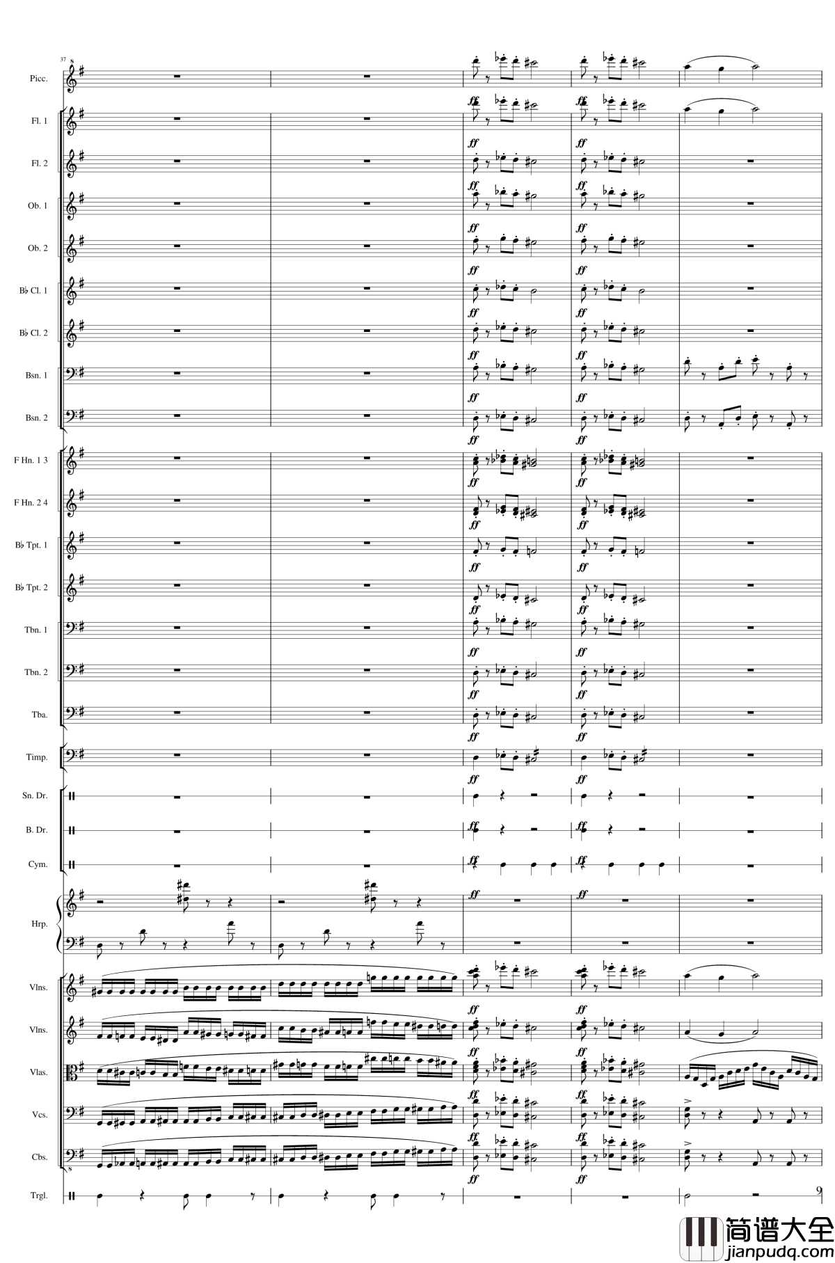 Capriccio_Brilliant_in_E_Minor,_Op.94钢琴谱__II.Dance_of_summer__Scherzo_一个球