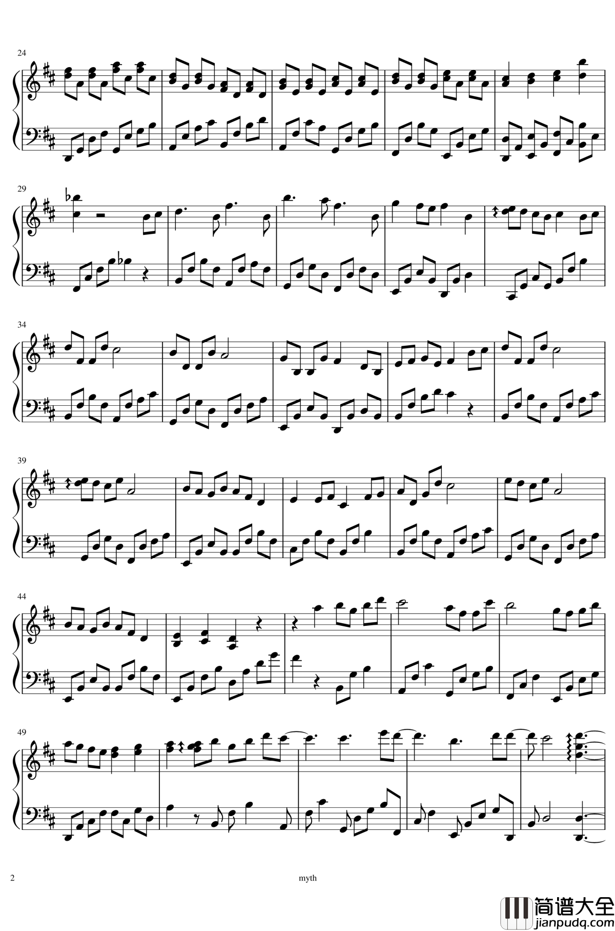 新的开始钢琴谱_13411058425