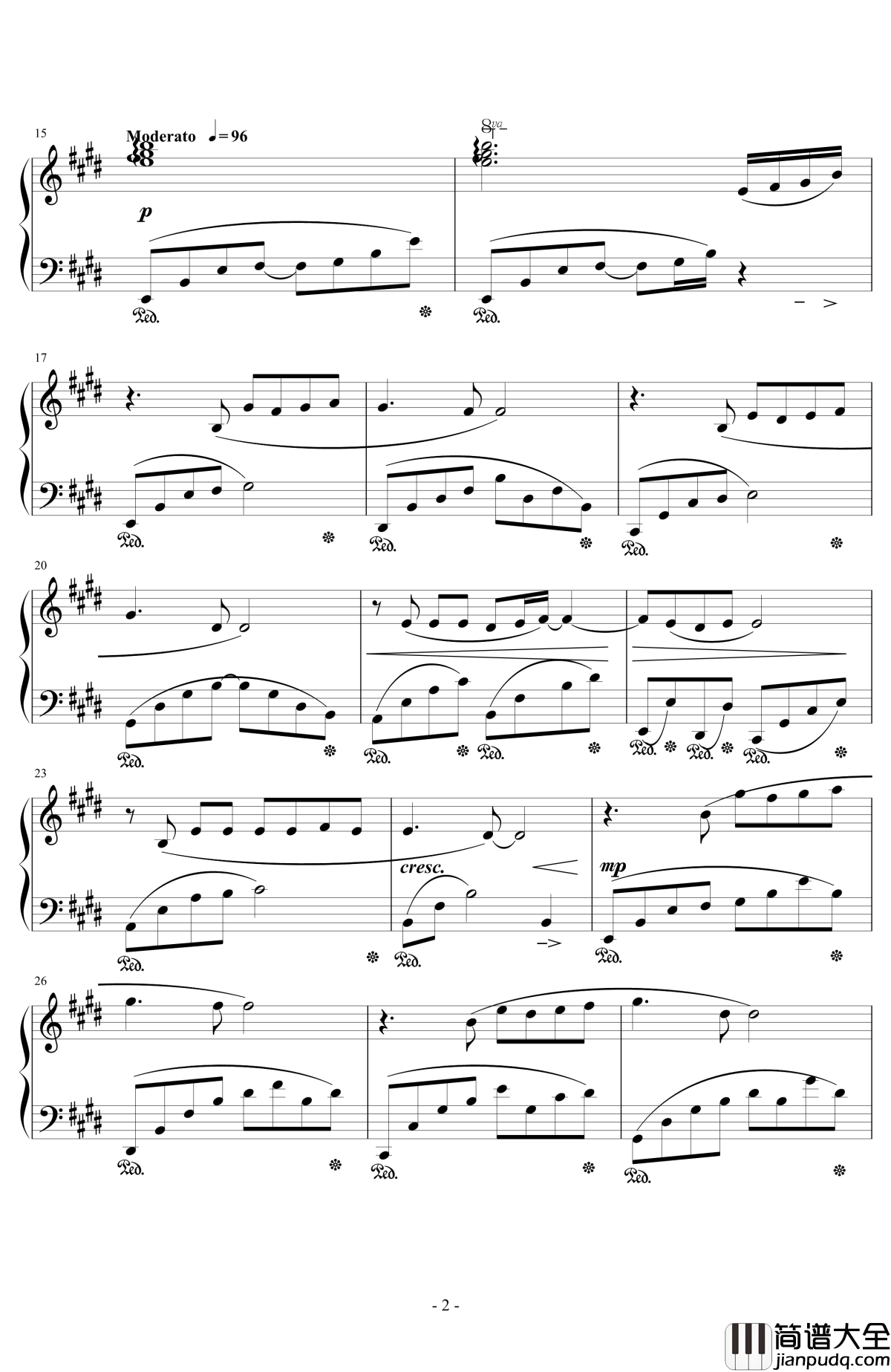 歌に形はないけれど钢琴谱_管弦乐_初音未来