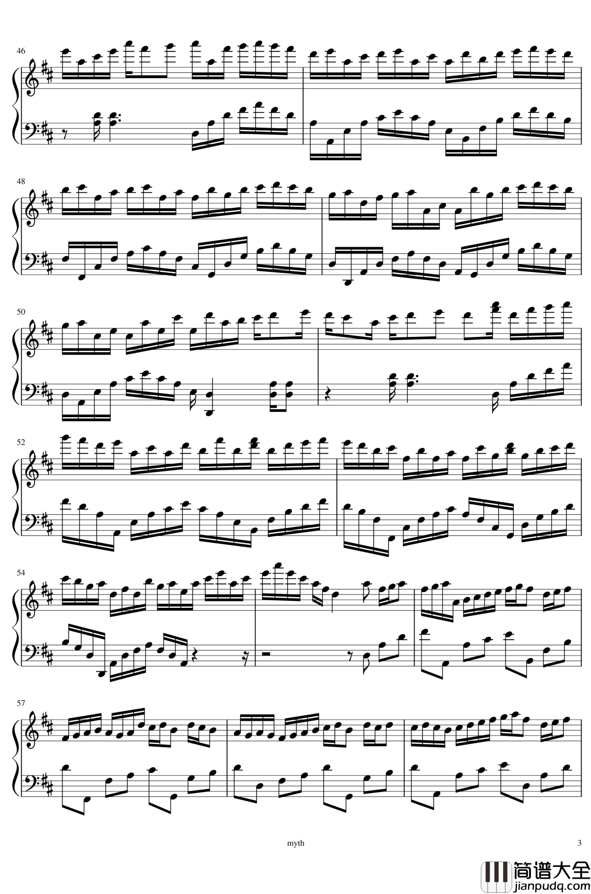 Canon_in_my_heart钢琴谱_myth煜