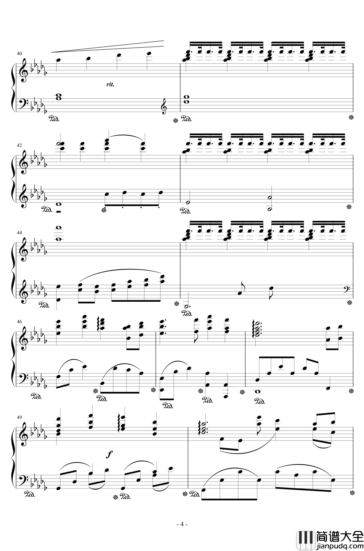 Sakura_Iro_No_Yume钢琴谱_Deemo