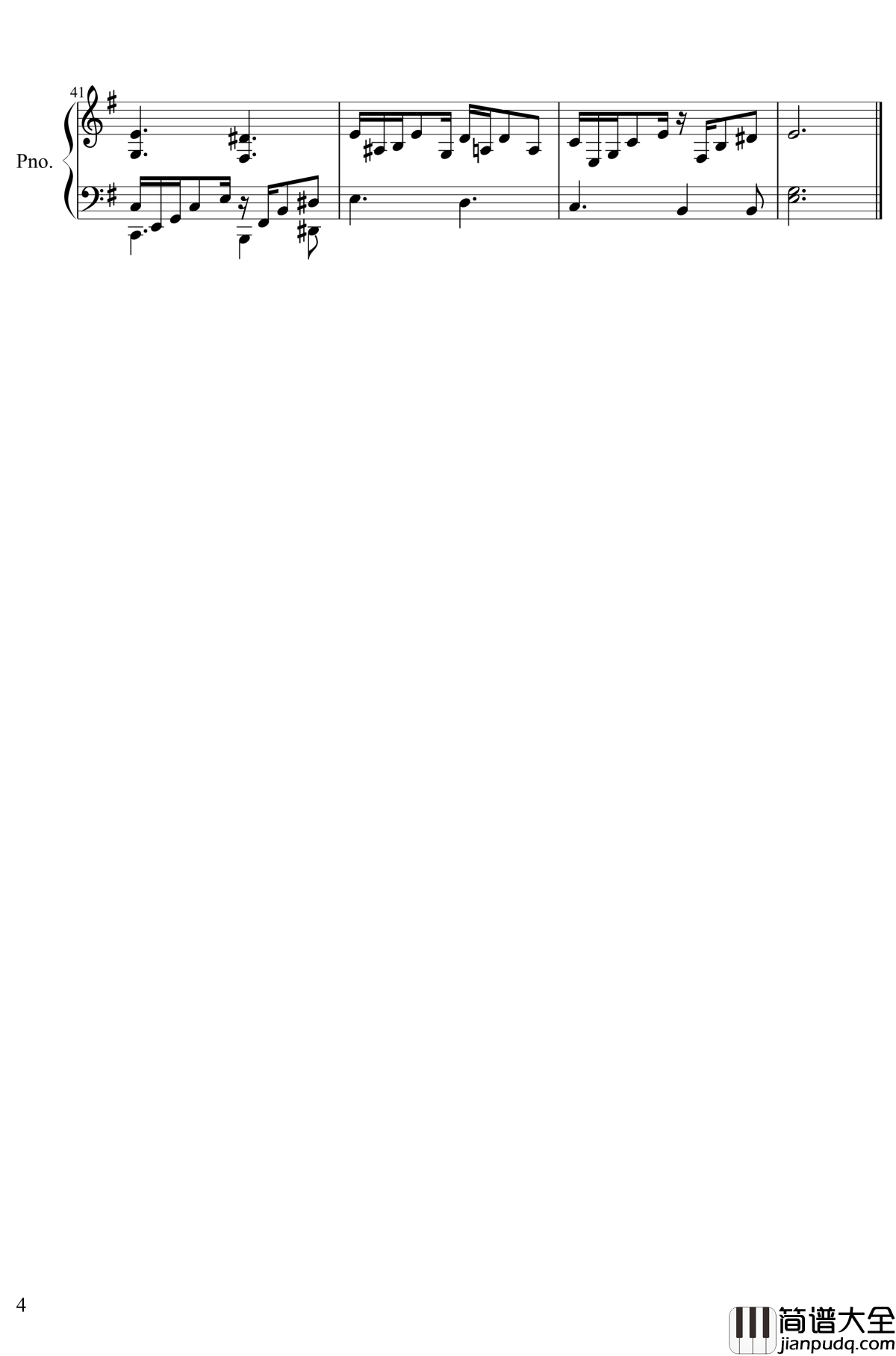 彼岸归航Riverside_View钢琴谱_绯想天ver._东方project