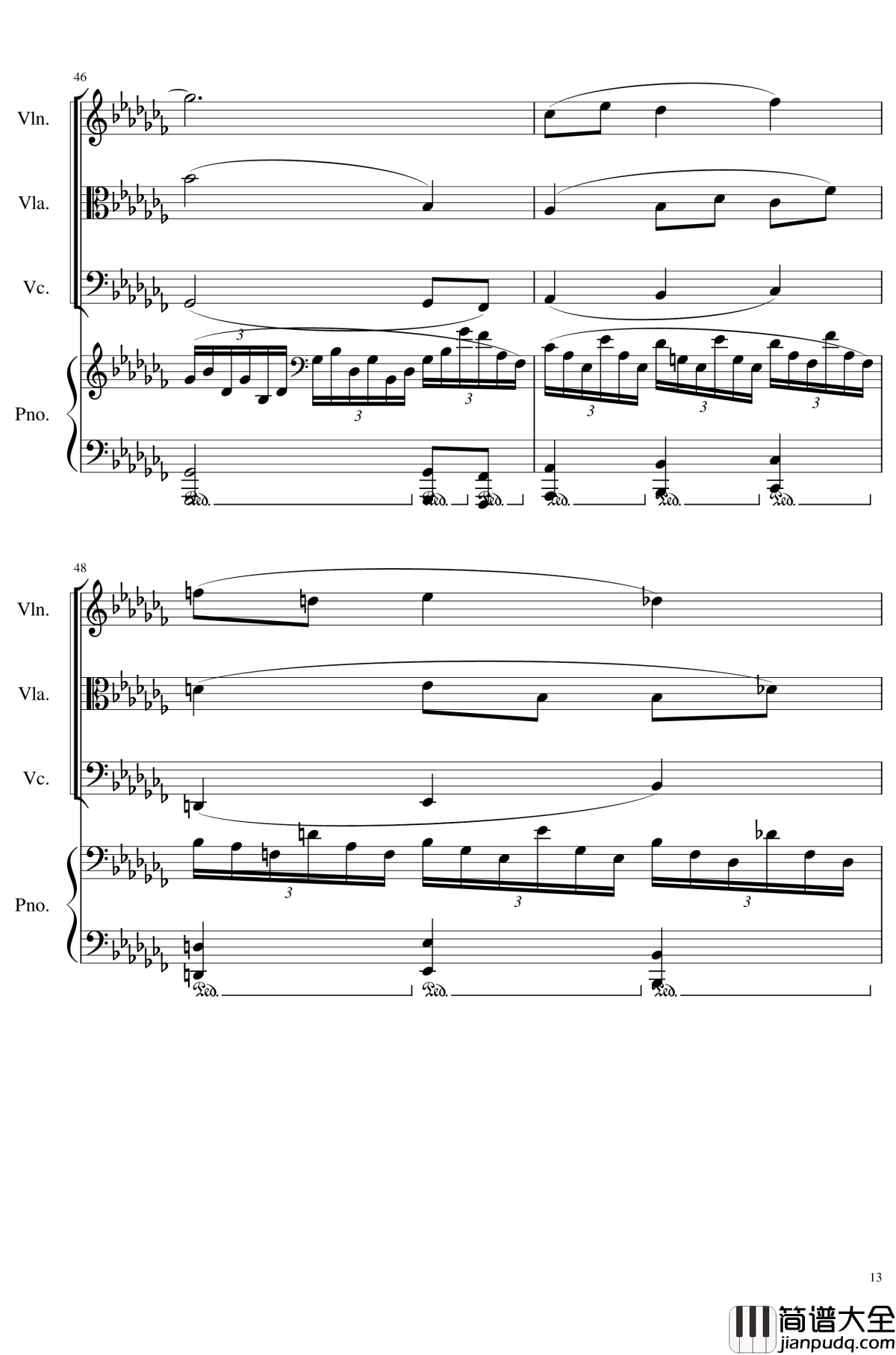 I_love_Minecraft,_Op.96钢琴谱_一个球