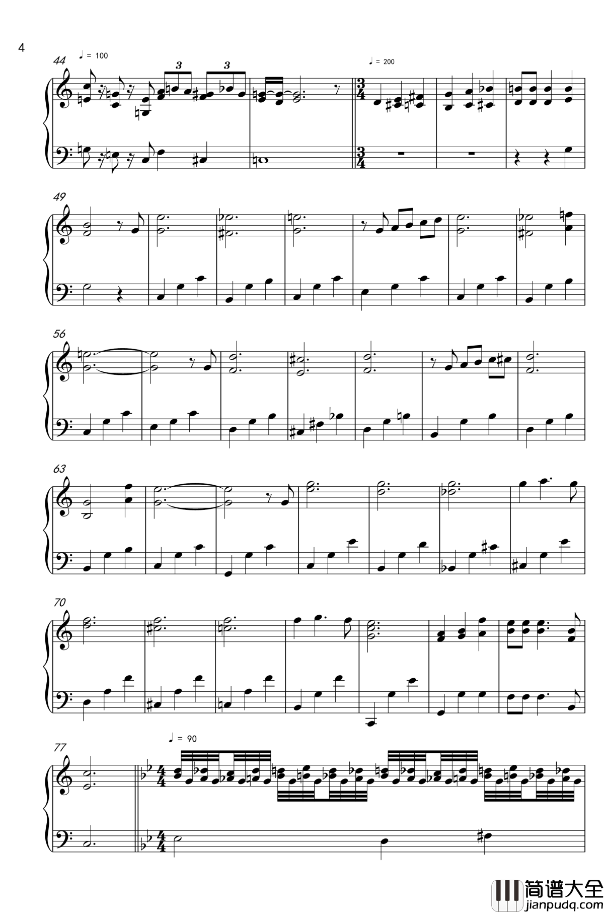 超级玛丽经典bgm合集钢琴谱_任天堂