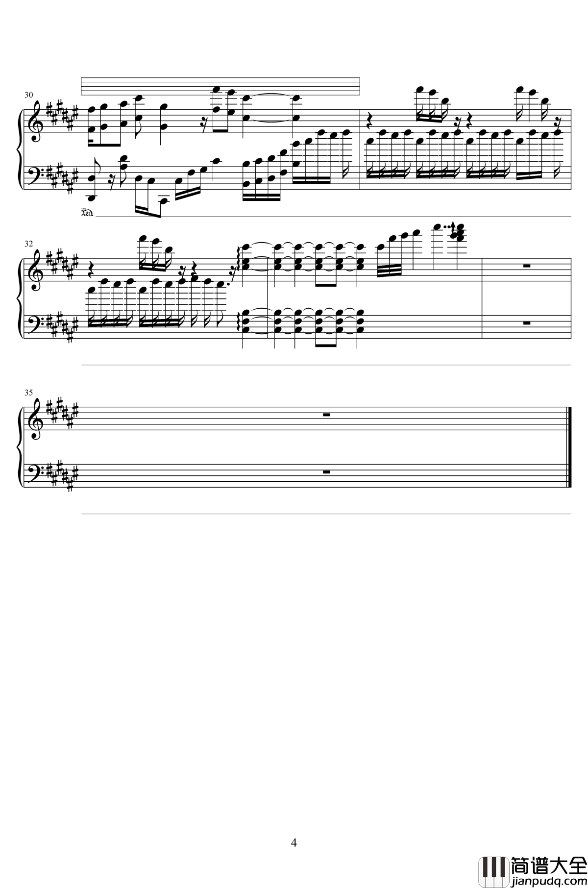 Invisible_Date钢琴谱__Date_a_Live：Mayuri_Judgement_片尾曲_部分_Mayuri_sweet_ARMS_sweetARMS